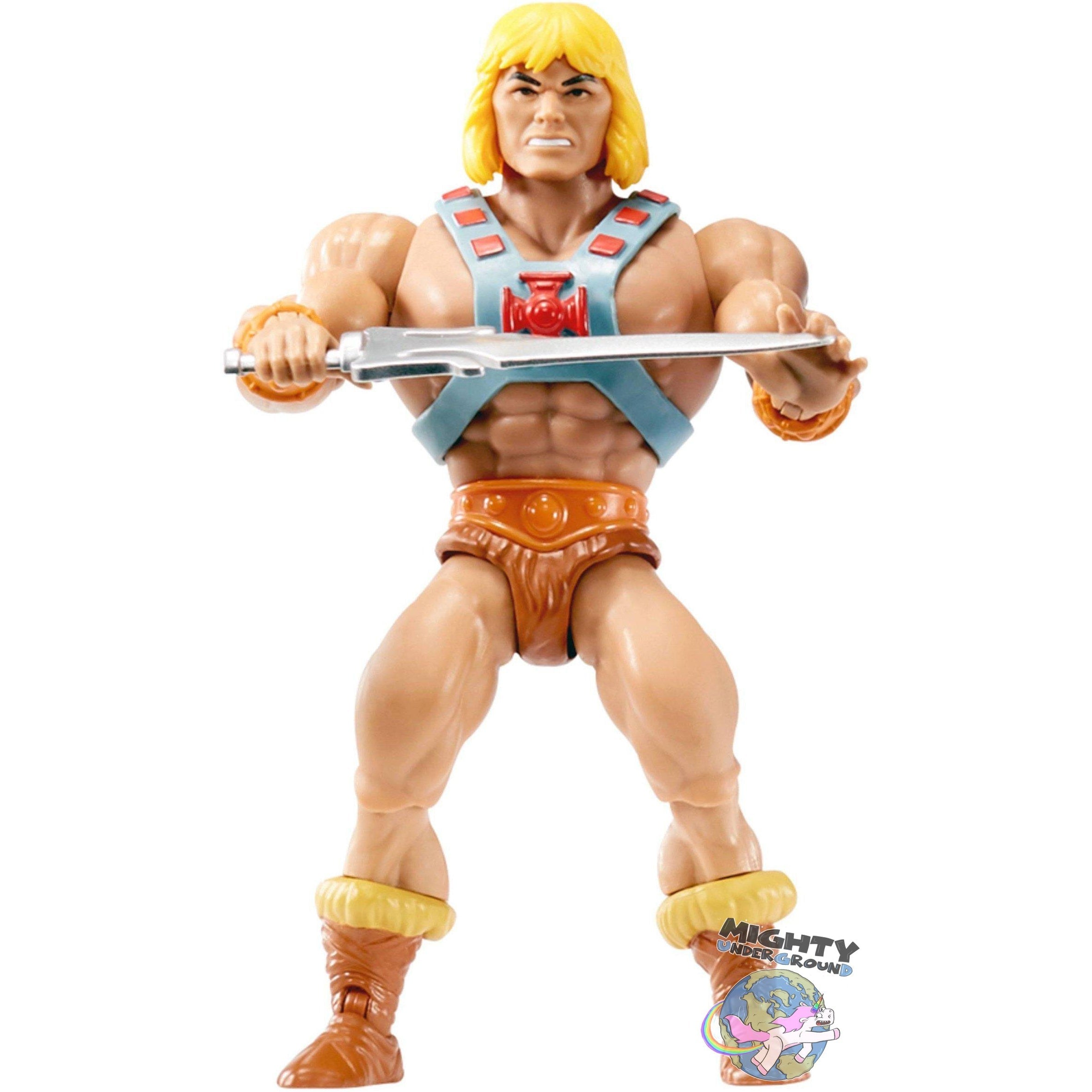 Masters of the Universe Origins: He-Man - VORBESTELLUNG!-Actionfiguren-Mattel-mighty-underground