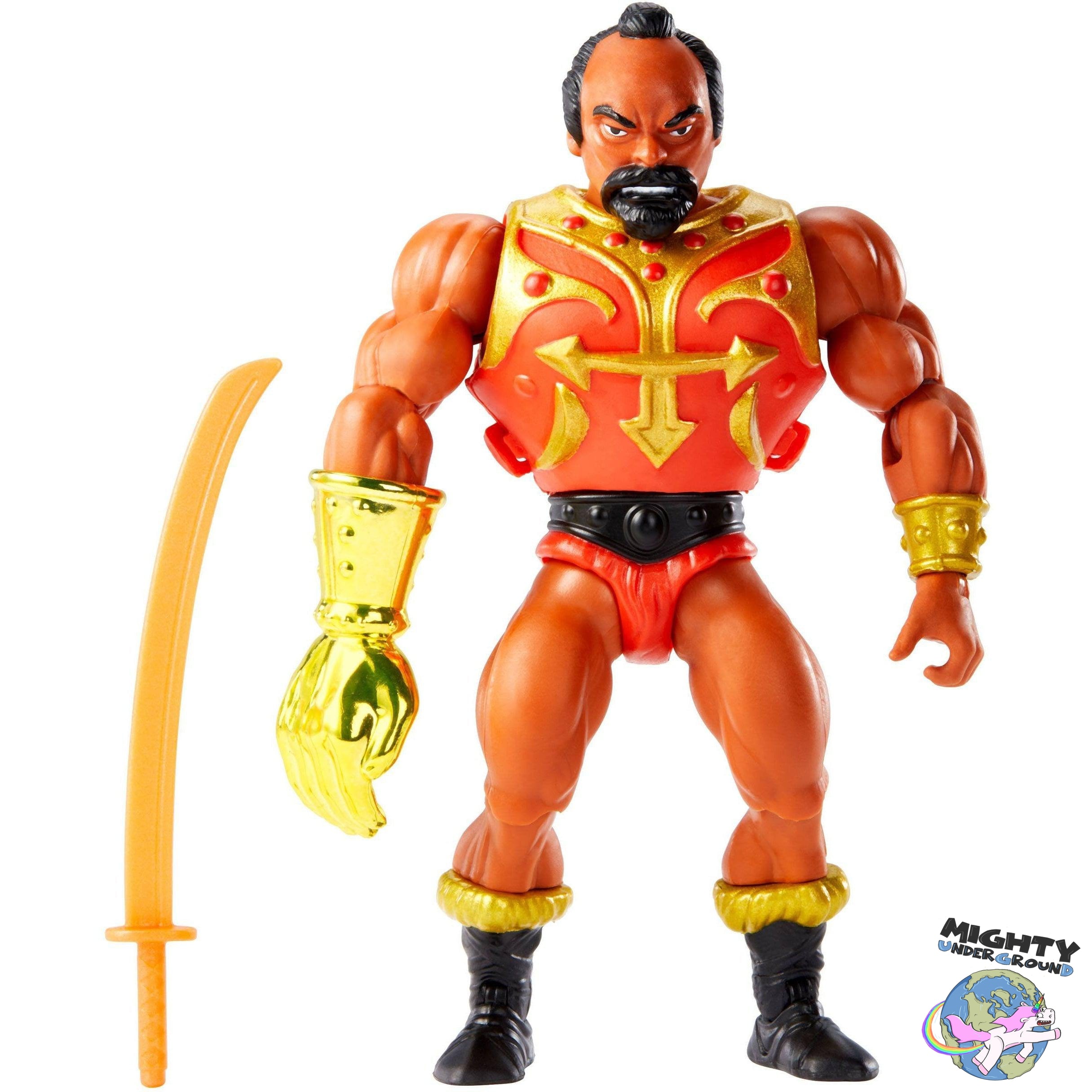 Masters of the Universe Origins: Jitsu-Actionfiguren-Mattel-Mighty Underground