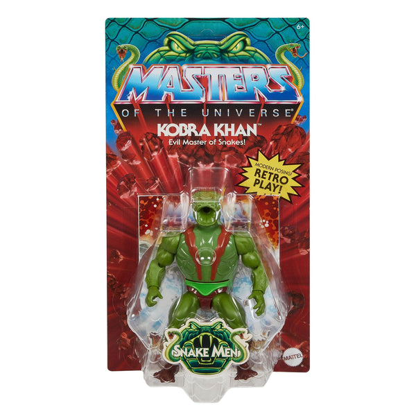 Masters of the Universe Origins: Kobra Khan-Actionfiguren-Mattel-Mighty Underground