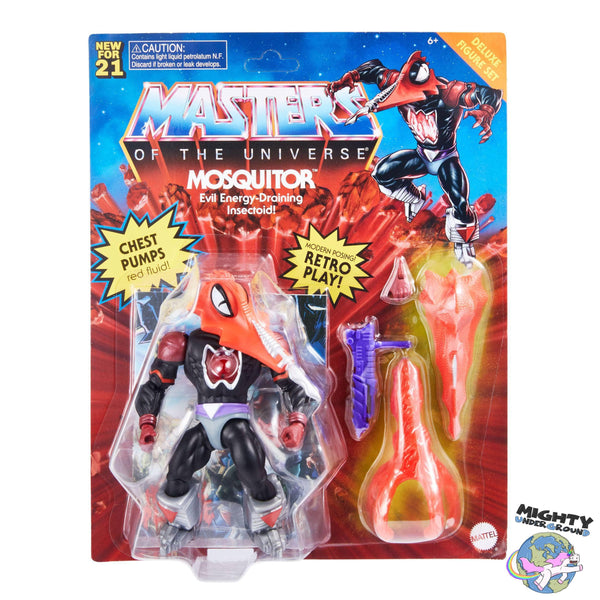 Masters of the Universe Origins: Mosquitor-Actionfiguren-Mattel-Mighty Underground