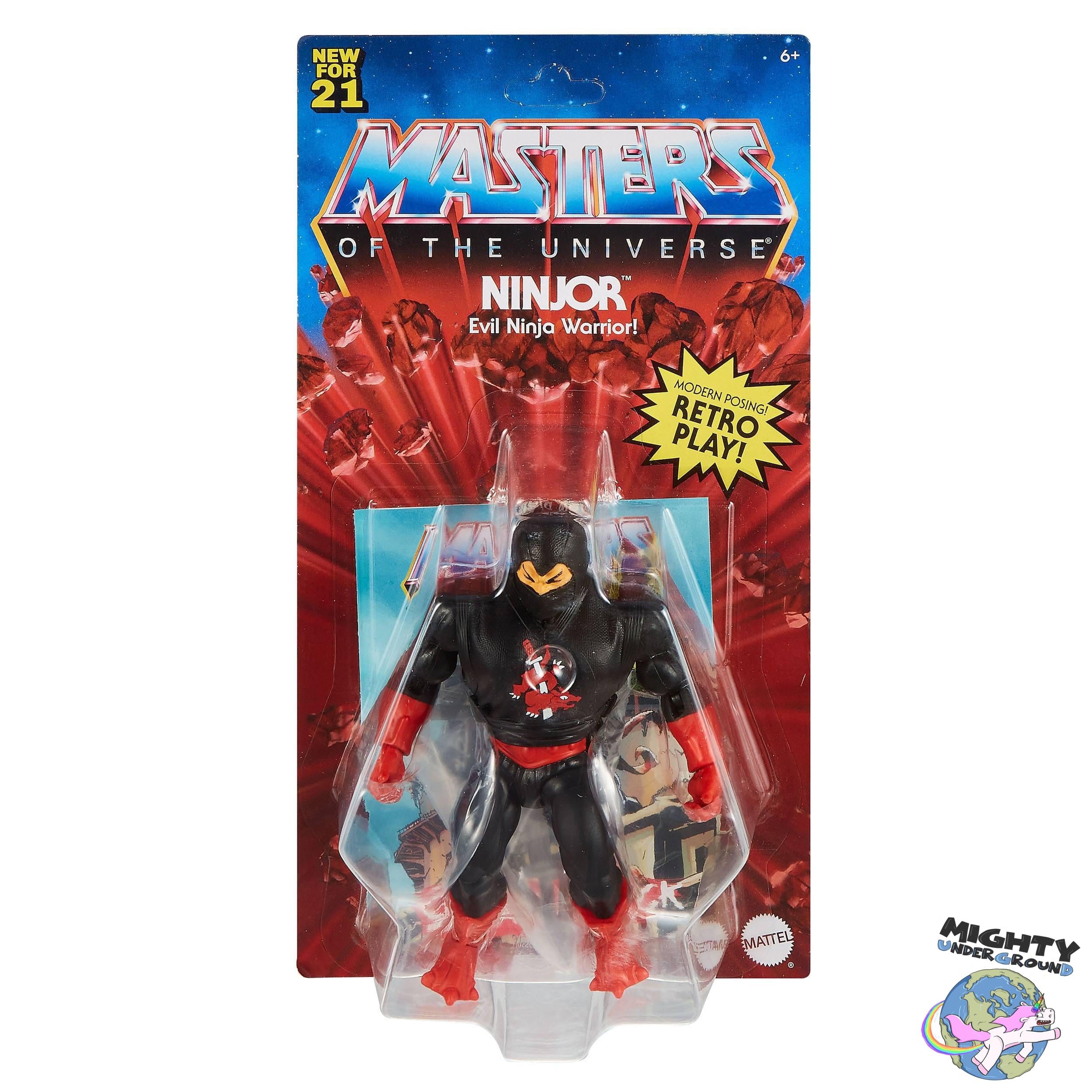 Masters of the Universe Origins: Ninjor - VORBESTELLUNG!-Actionfiguren-Mattel-Mighty Underground