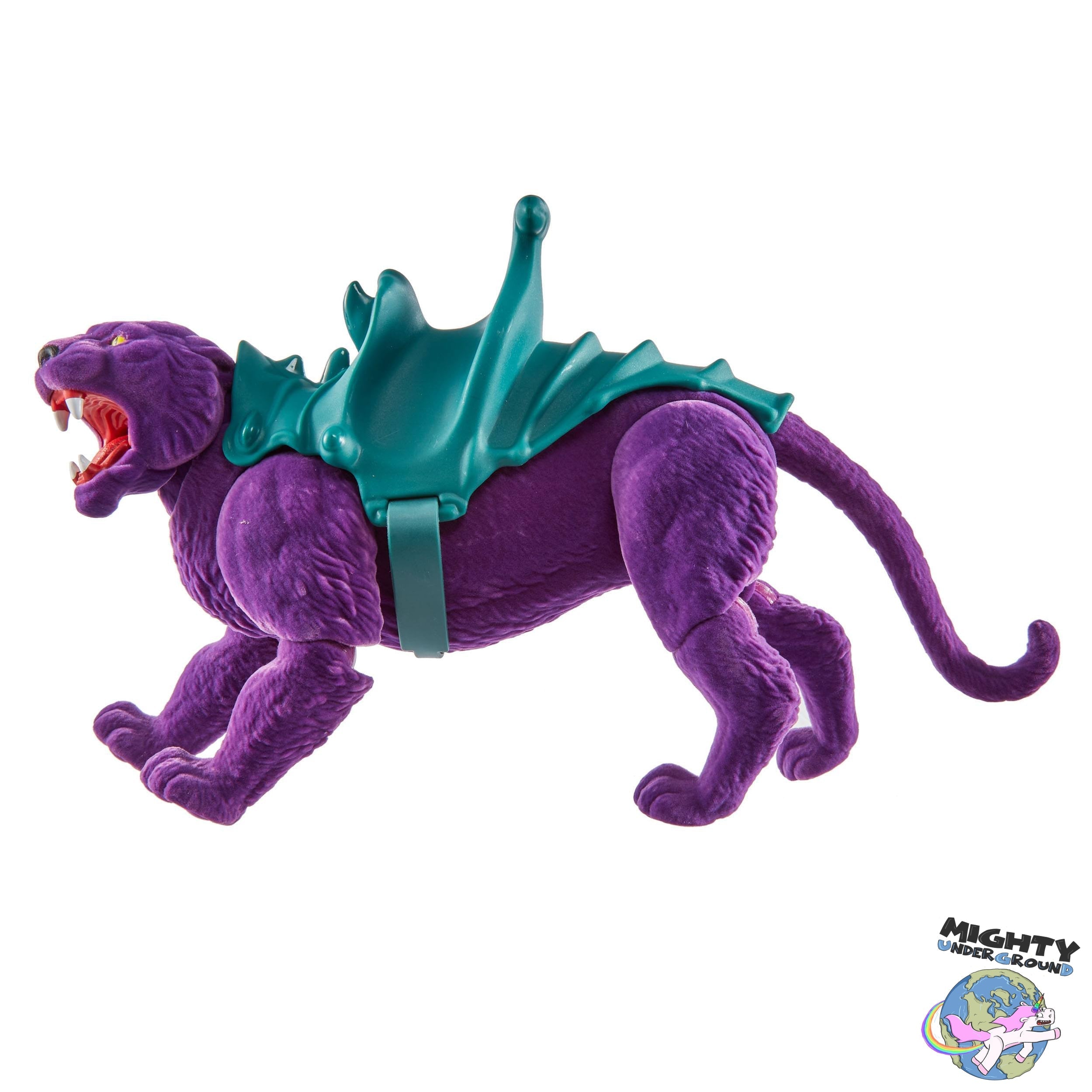 Masters of the Universe Origins: Panthor (flocked exclusive)-Actionfiguren-Mattel-Mighty Underground