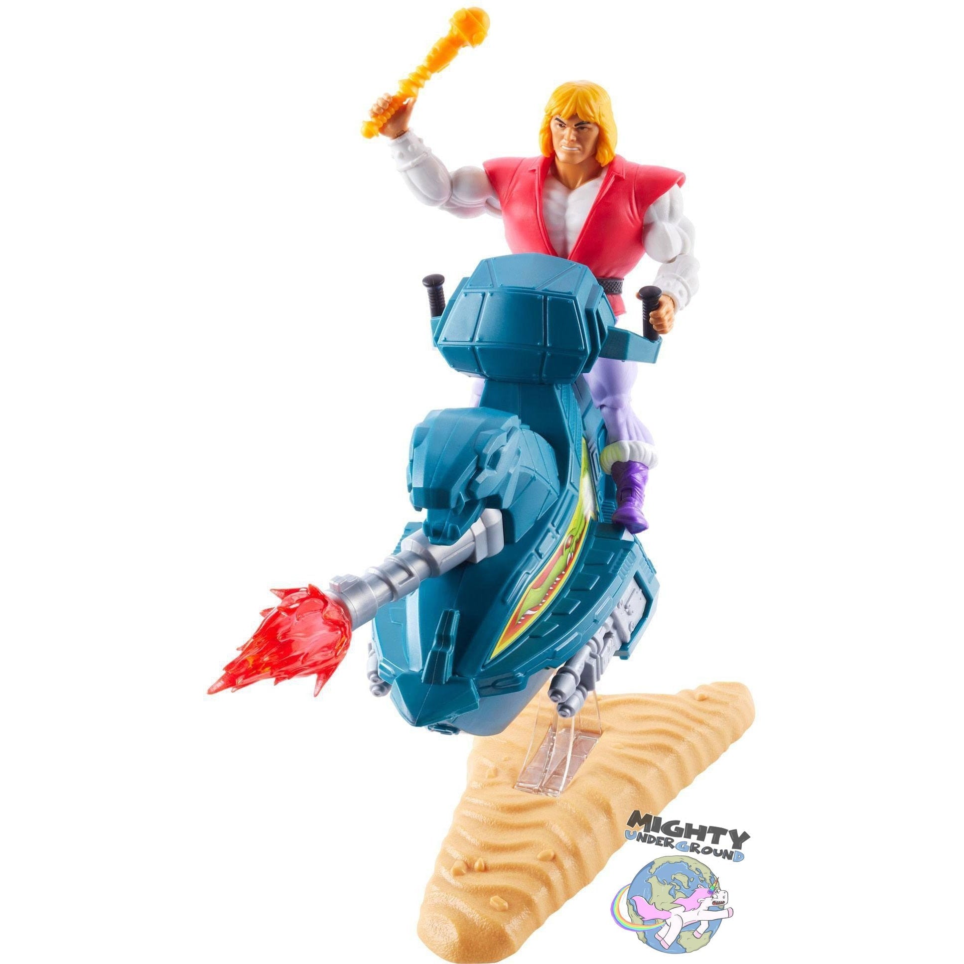 Masters of the Universe Origins: Prince Adam with Sky Sled VORBESTELLUNG!-Actionfiguren-Mattel-mighty-underground