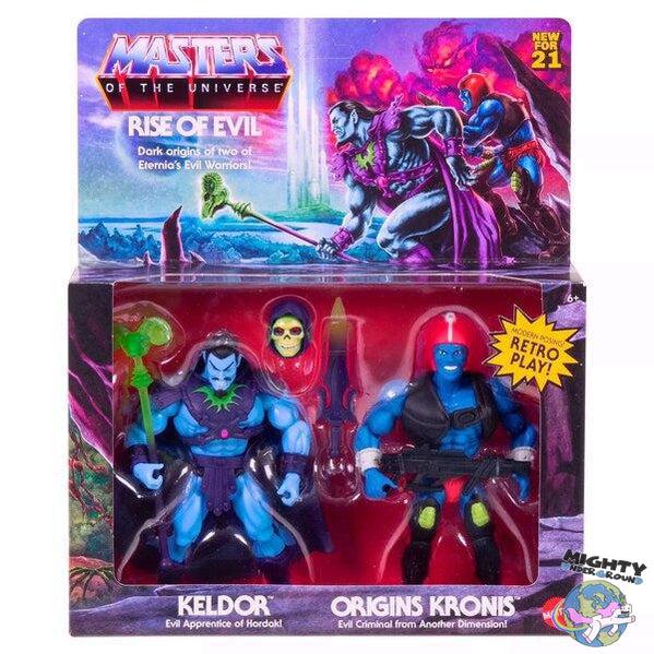 Masters of the Universe Origins: Rise of Evil (exclusive) 2-Pack - VORBESTELLUNG!-Actionfiguren-Mattel-Mighty Underground