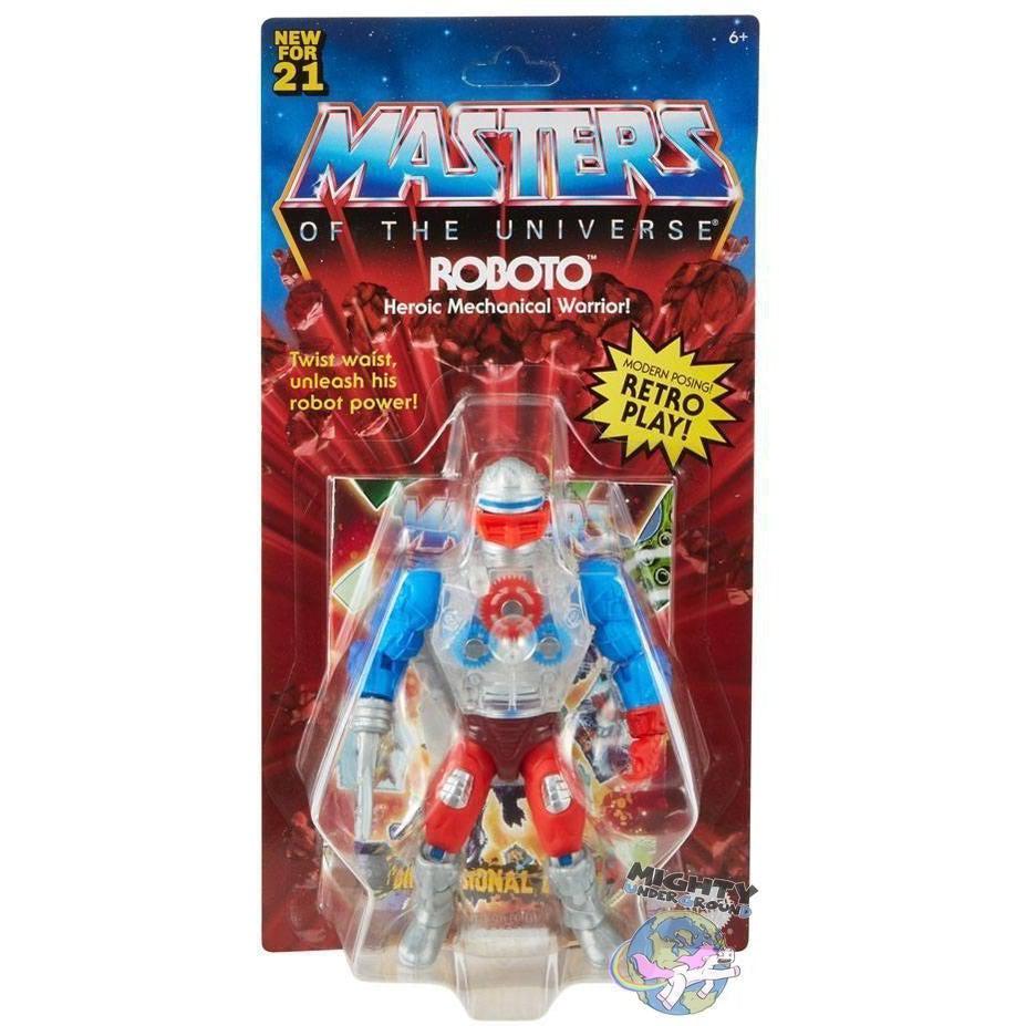 Masters of the Universe Origins: Roboto - VORBESTELLUNG!-Actionfiguren-Mattel-mighty-underground