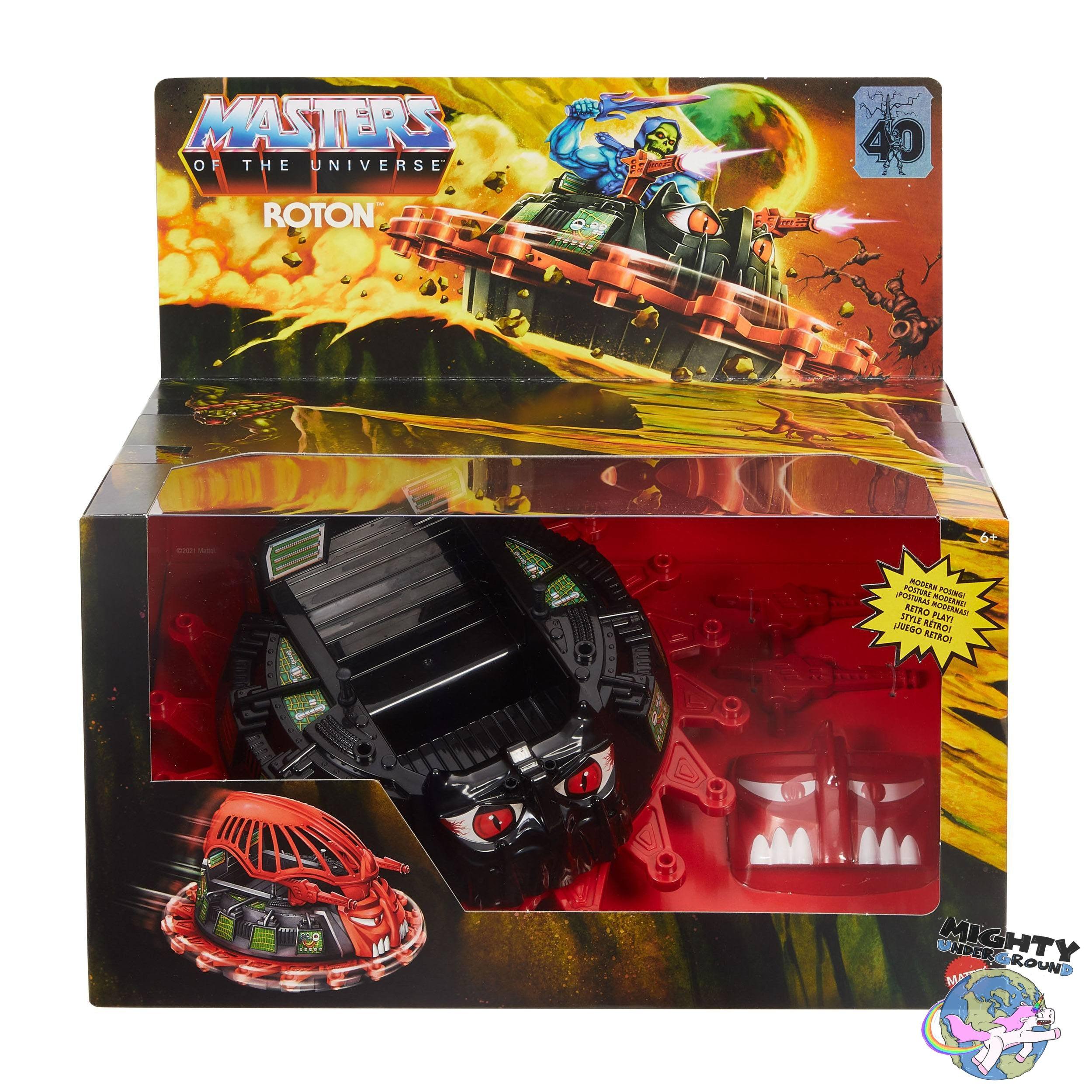 Masters of the Universe Origins: Roton-Actionfiguren-Mattel-Mighty Underground