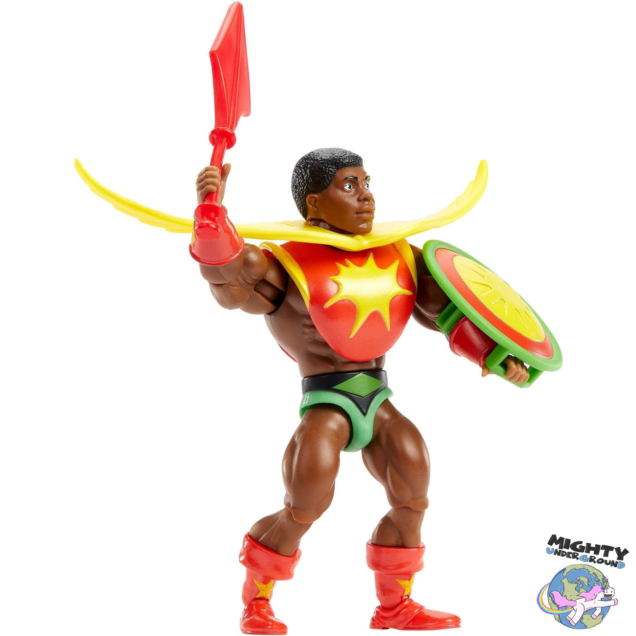 Masters of the Universe Origins: Sun Man-Actionfiguren-Mattel-Mighty Underground