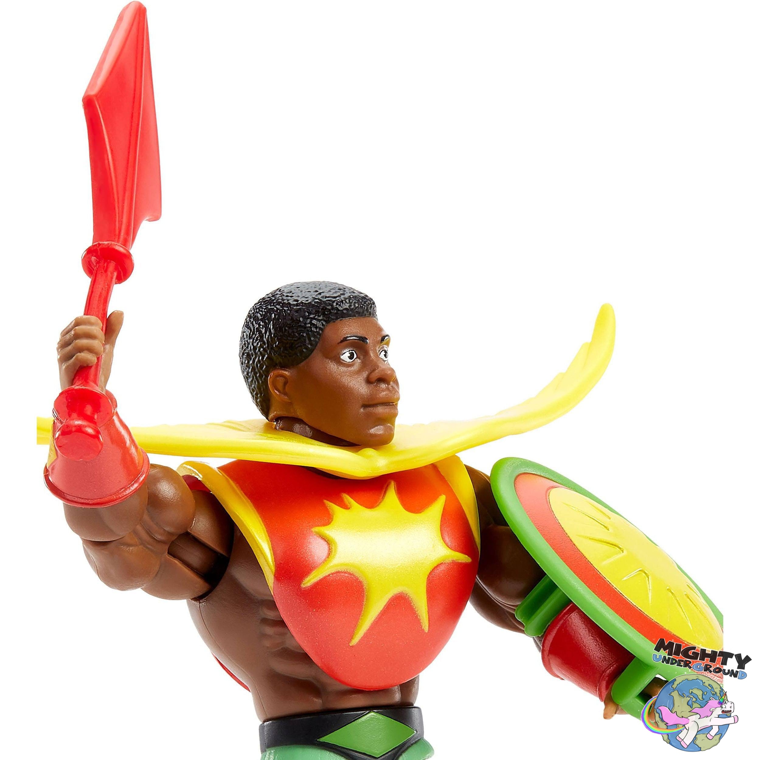 Masters of the Universe Origins: Sun Man-Actionfiguren-Mattel-Mighty Underground