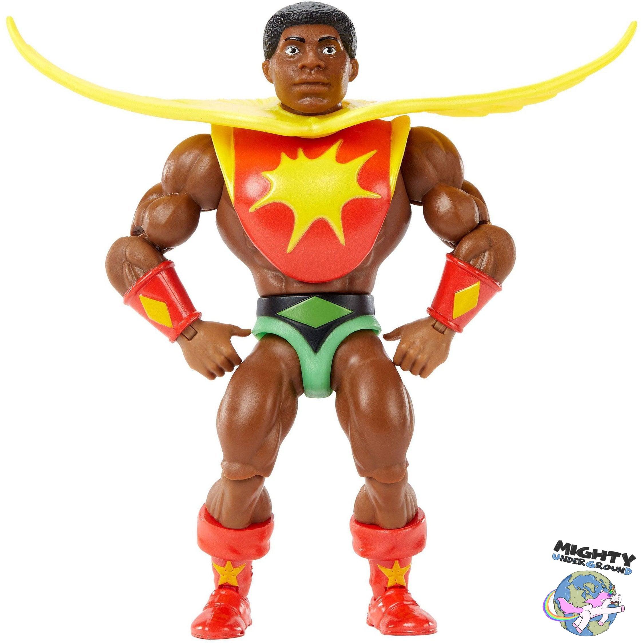 Masters of the Universe Origins: Sun Man-Actionfiguren-Mattel-Mighty Underground