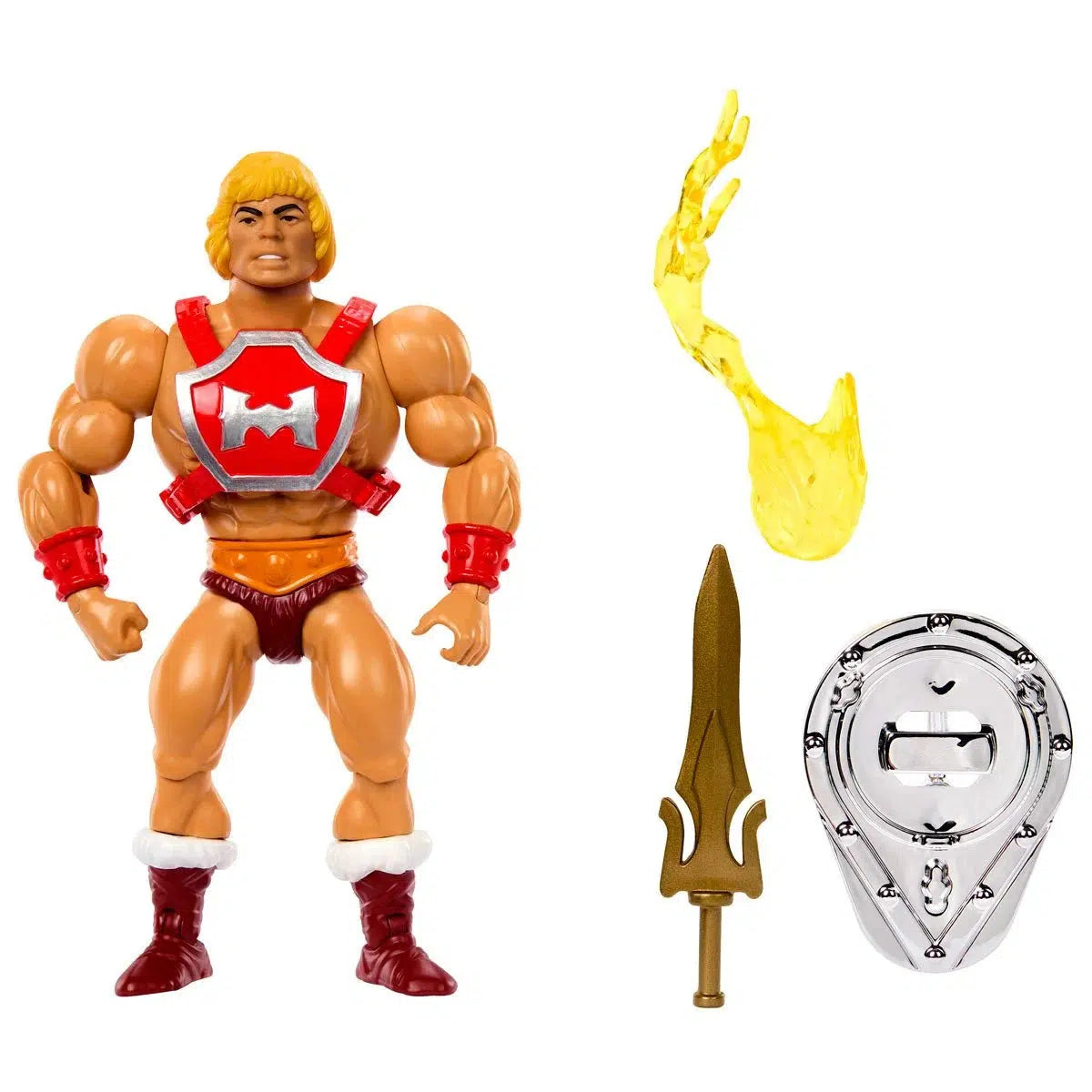 Masters of the Universe Origins: Thunder Punch He-Man Deluxe (US-Karte)-Actionfiguren-Mattel-Mighty Underground