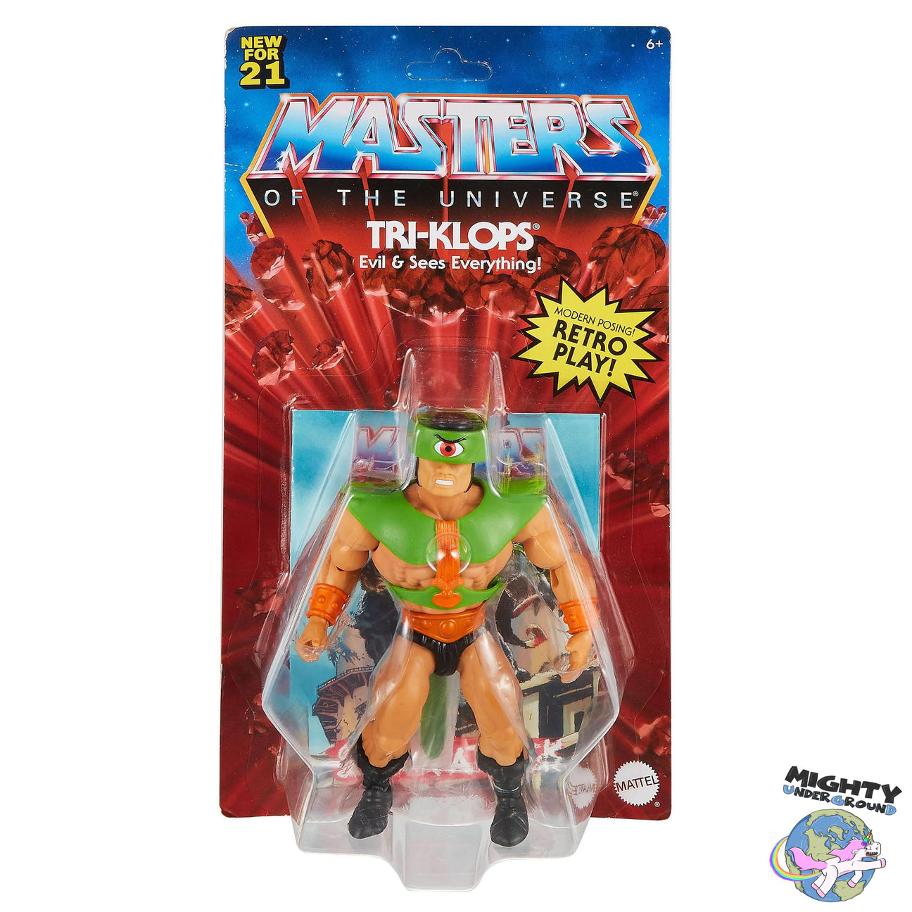 Masters of the Universe Origins: Triclops - VORBESTELLUNG!-Actionfiguren-Mattel-Mighty Underground