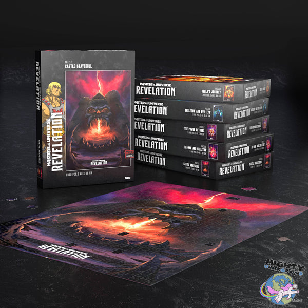 Masters of the Universe Revelation: Castle Grayskull - 1000 Teile Puzzle-Puzzle-Heo-Mighty Underground
