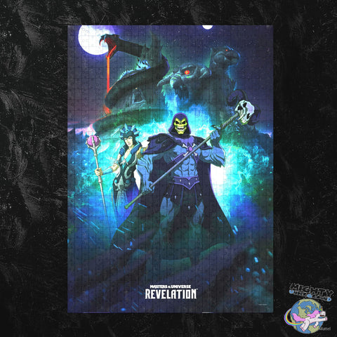 Masters of the Universe Revelation: Skeletor and Evil-Lyn - 1000 Teile Puzzle-Puzzle-Heo-Mighty Underground