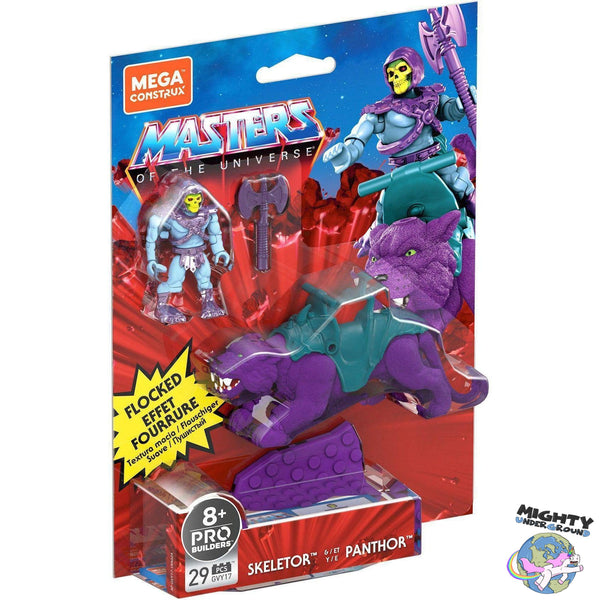 Masters of the Universe Origins: Skeletor & Panthor - Mega Construx Probuilders-Figuren-Mattel-Mighty Underground