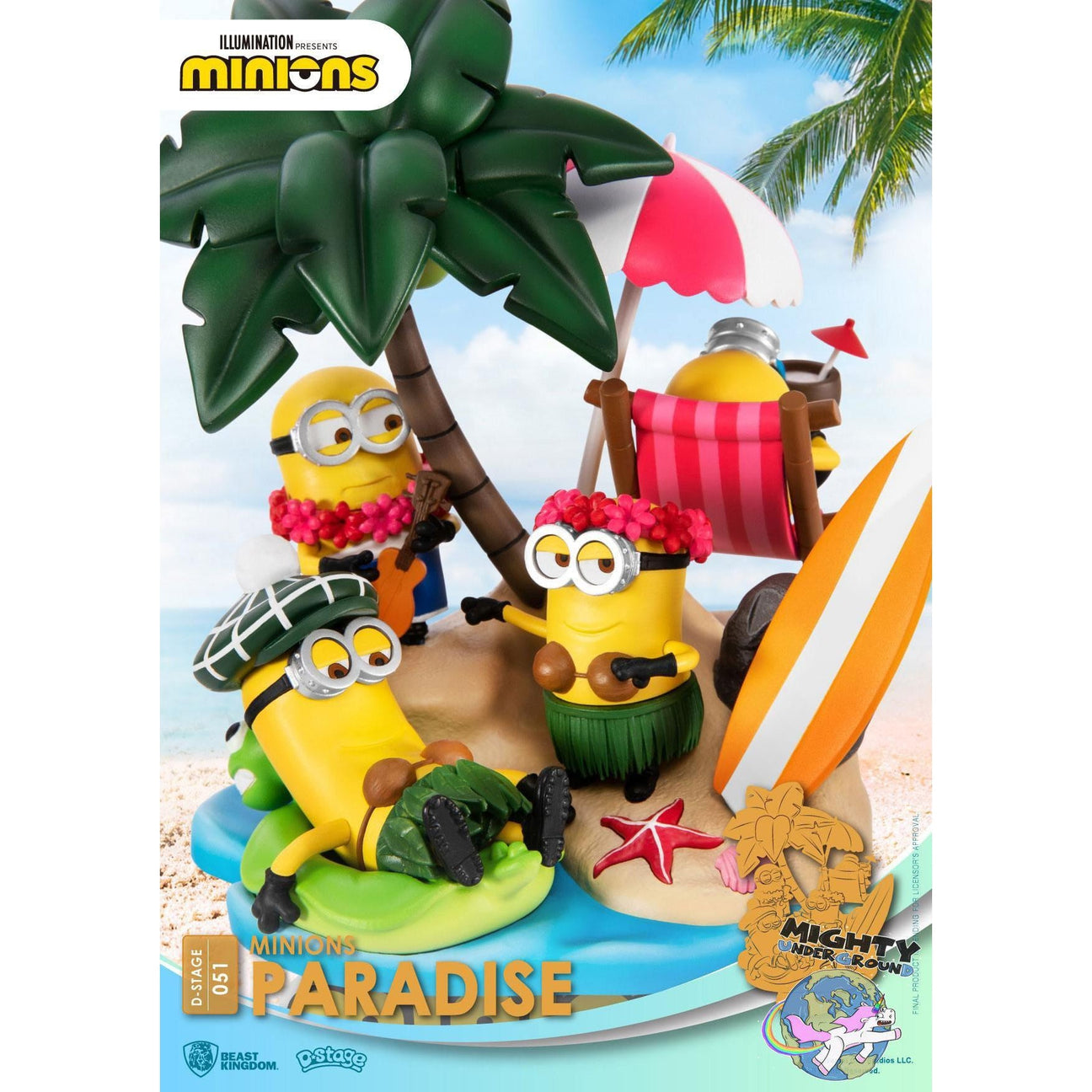 Minions: Paradise - Diorama-Diorama-Beast Kingdom-mighty-underground