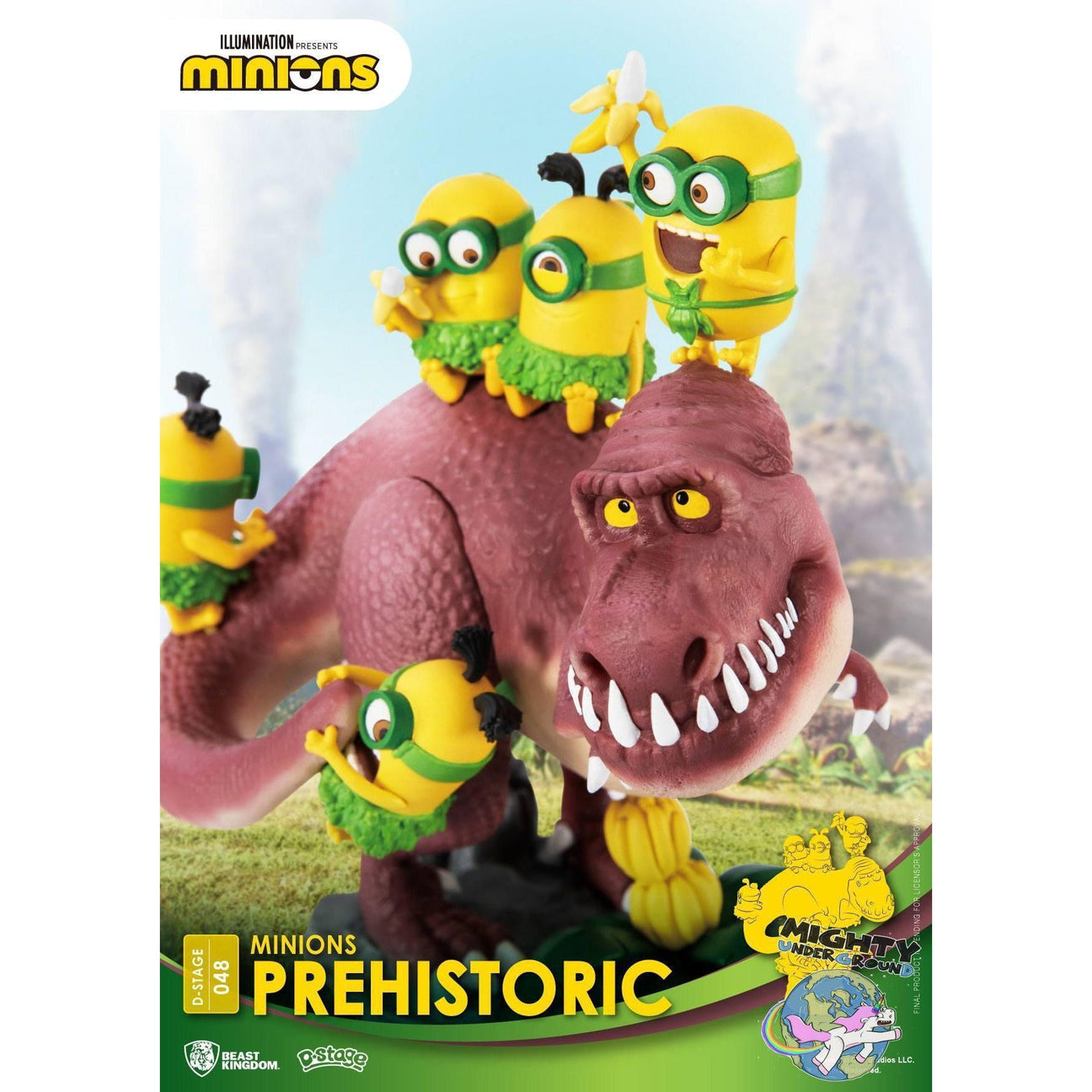 Minions: Prehistoric - Diorama-Diorama-Beast Kingdom-mighty-underground