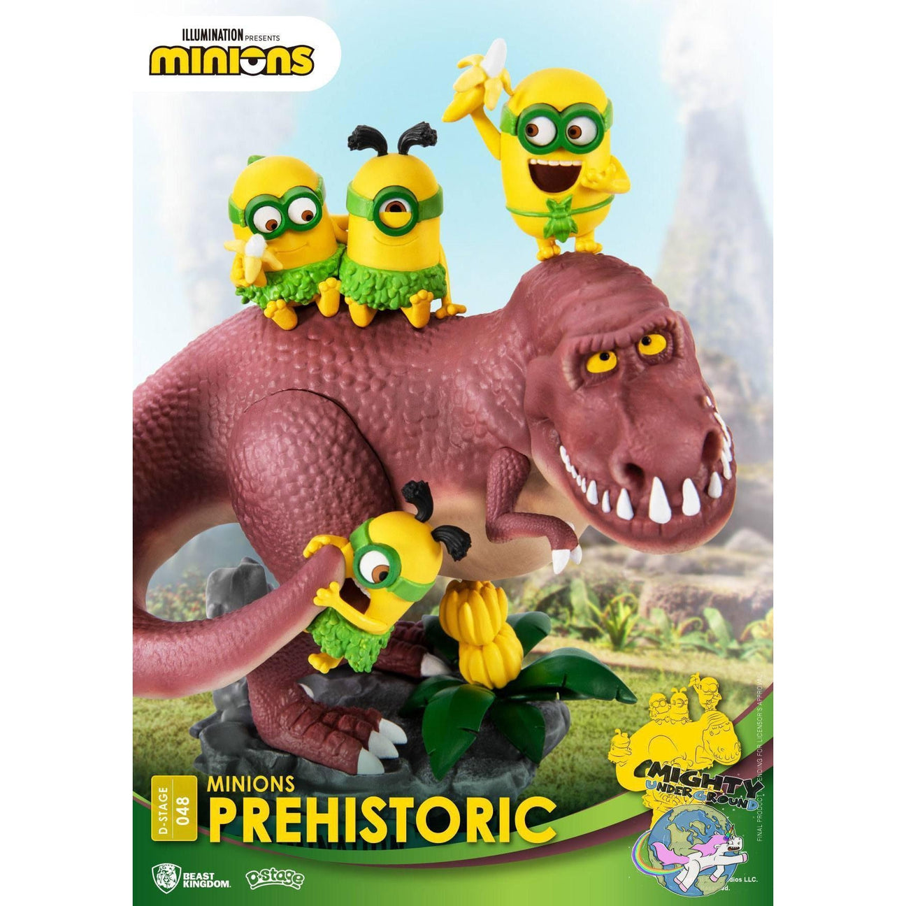 Minions: Prehistoric - Diorama-Diorama-Beast Kingdom-mighty-underground