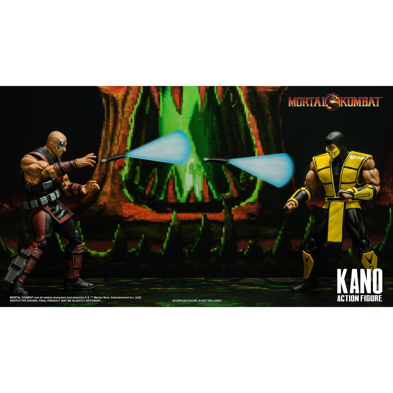 Mortal Kombat: Kano 1/12-Actionfiguren-Storm Collectibles-Mighty Underground