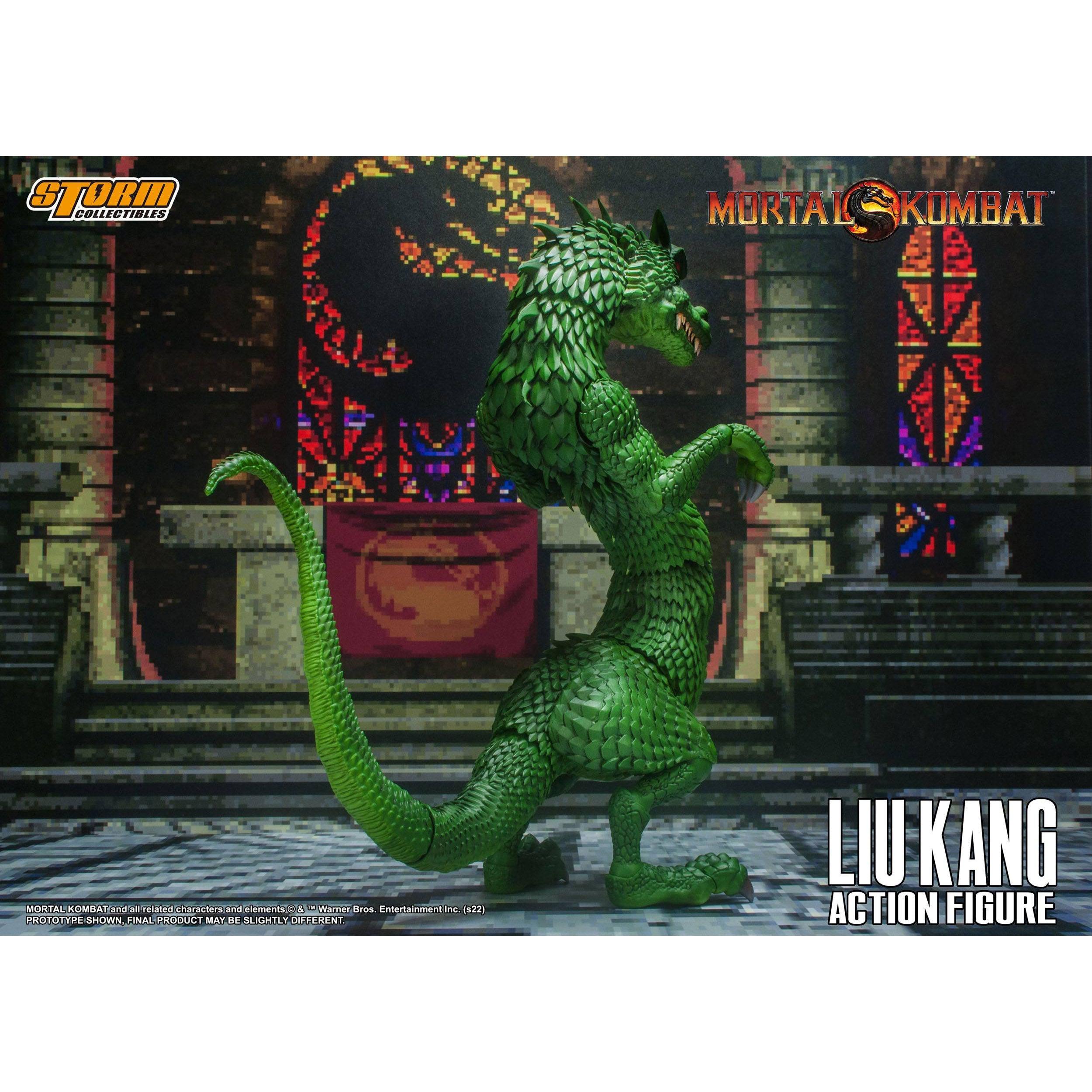 Mortal Kombat: Liu Kang & Dragon 1/12-Storm Collectibles-Mighty Underground