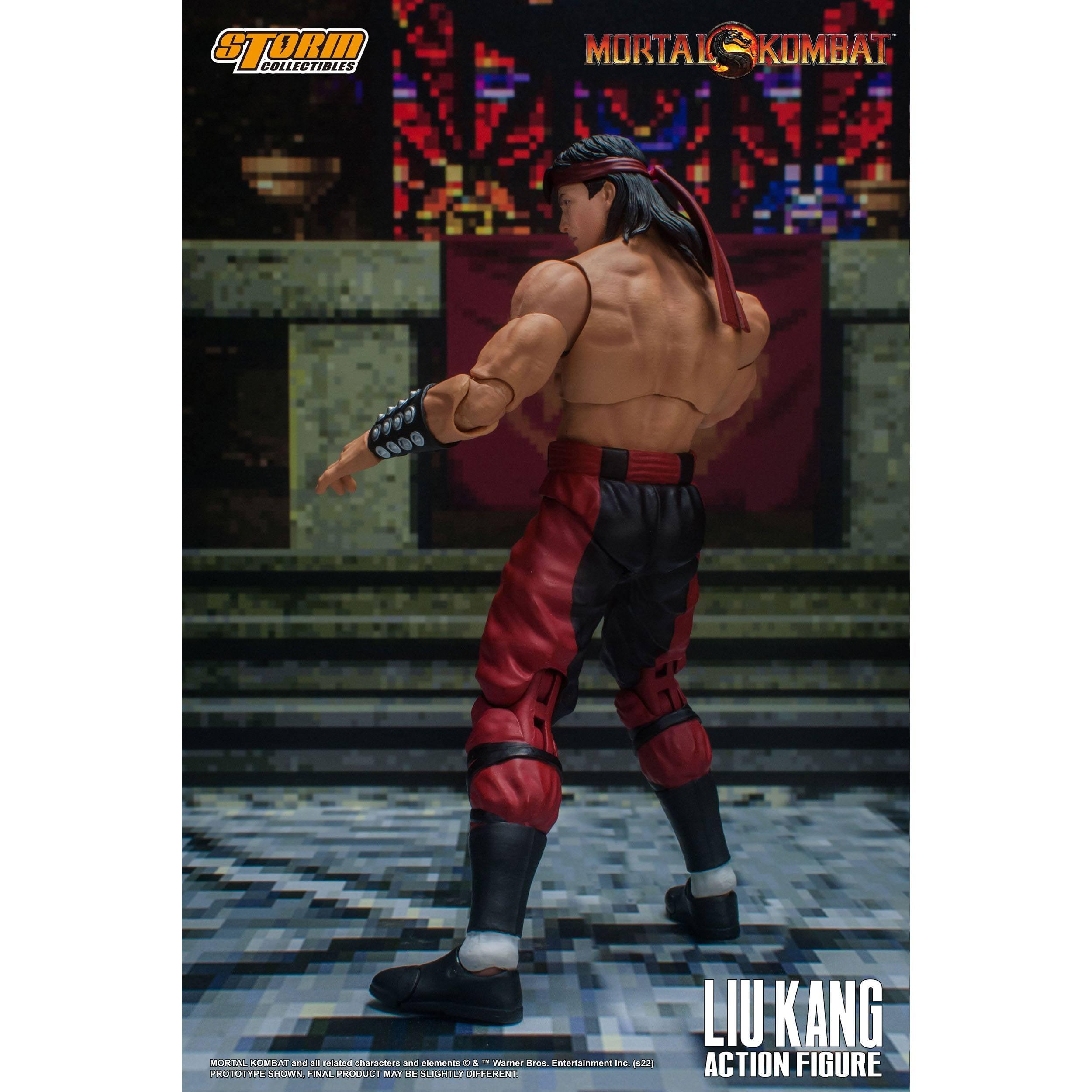 Mortal Kombat: Liu Kang & Dragon 1/12-Storm Collectibles-Mighty Underground