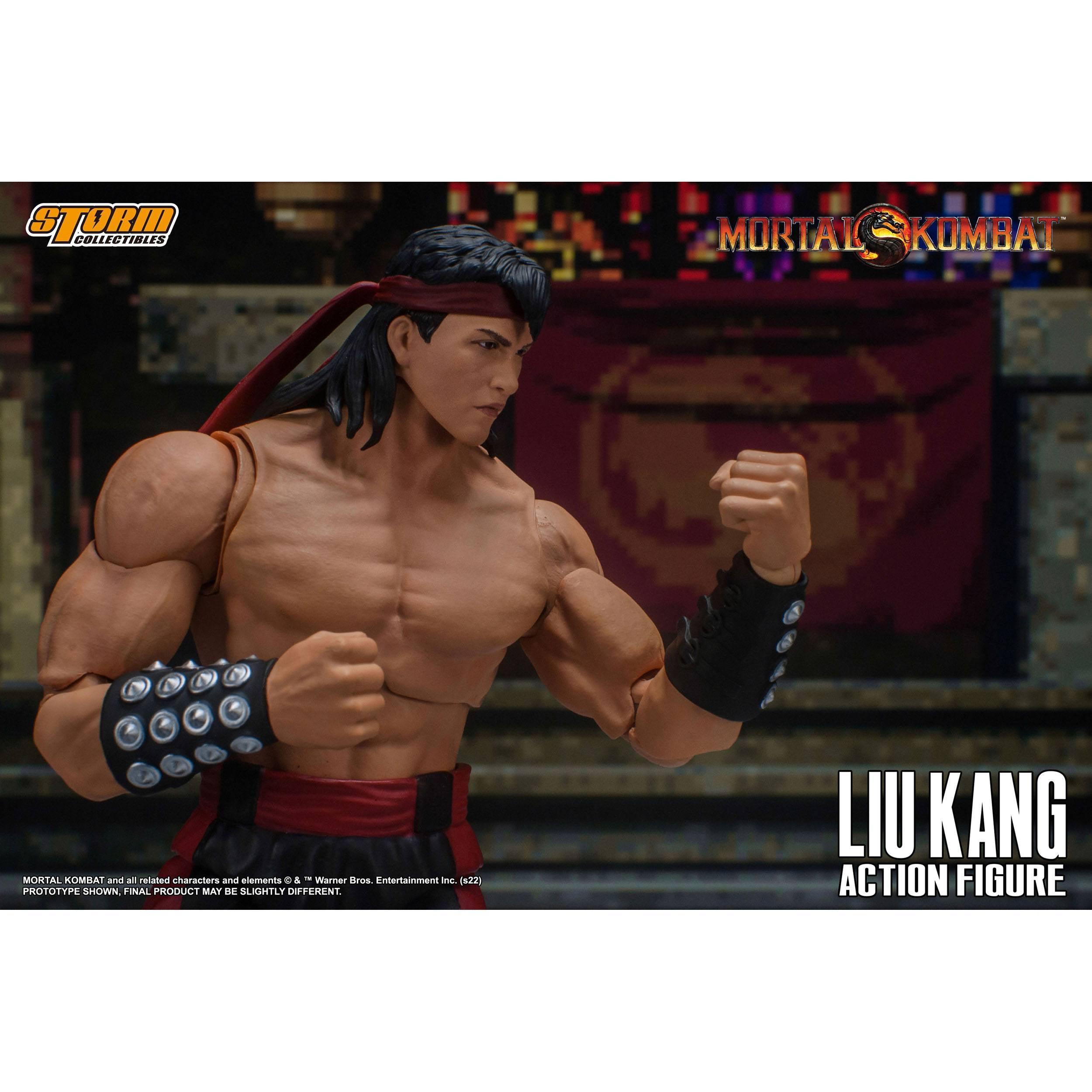 Mortal Kombat: Liu Kang & Dragon 1/12-Storm Collectibles-Mighty Underground