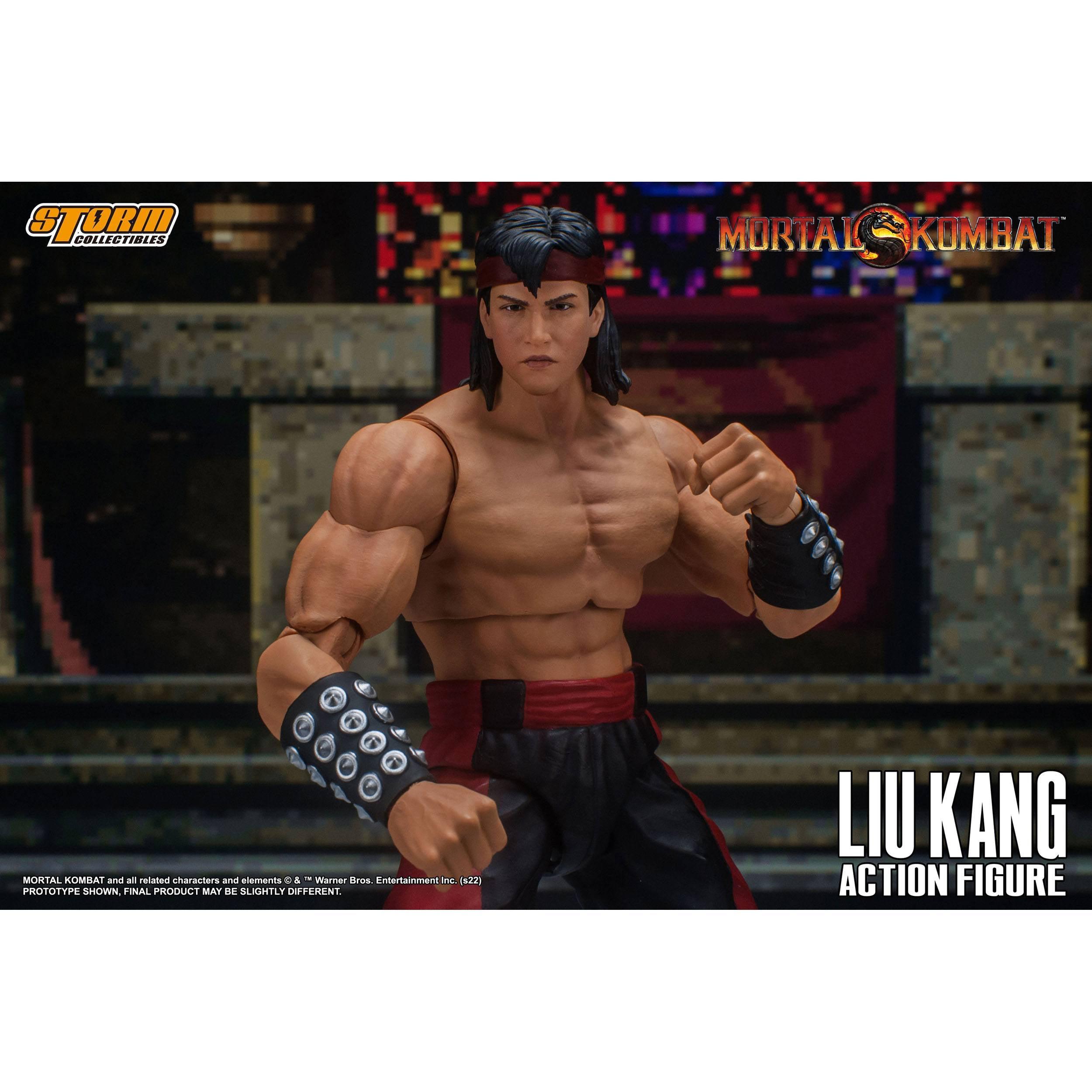 Mortal Kombat: Liu Kang & Dragon 1/12-Storm Collectibles-Mighty Underground