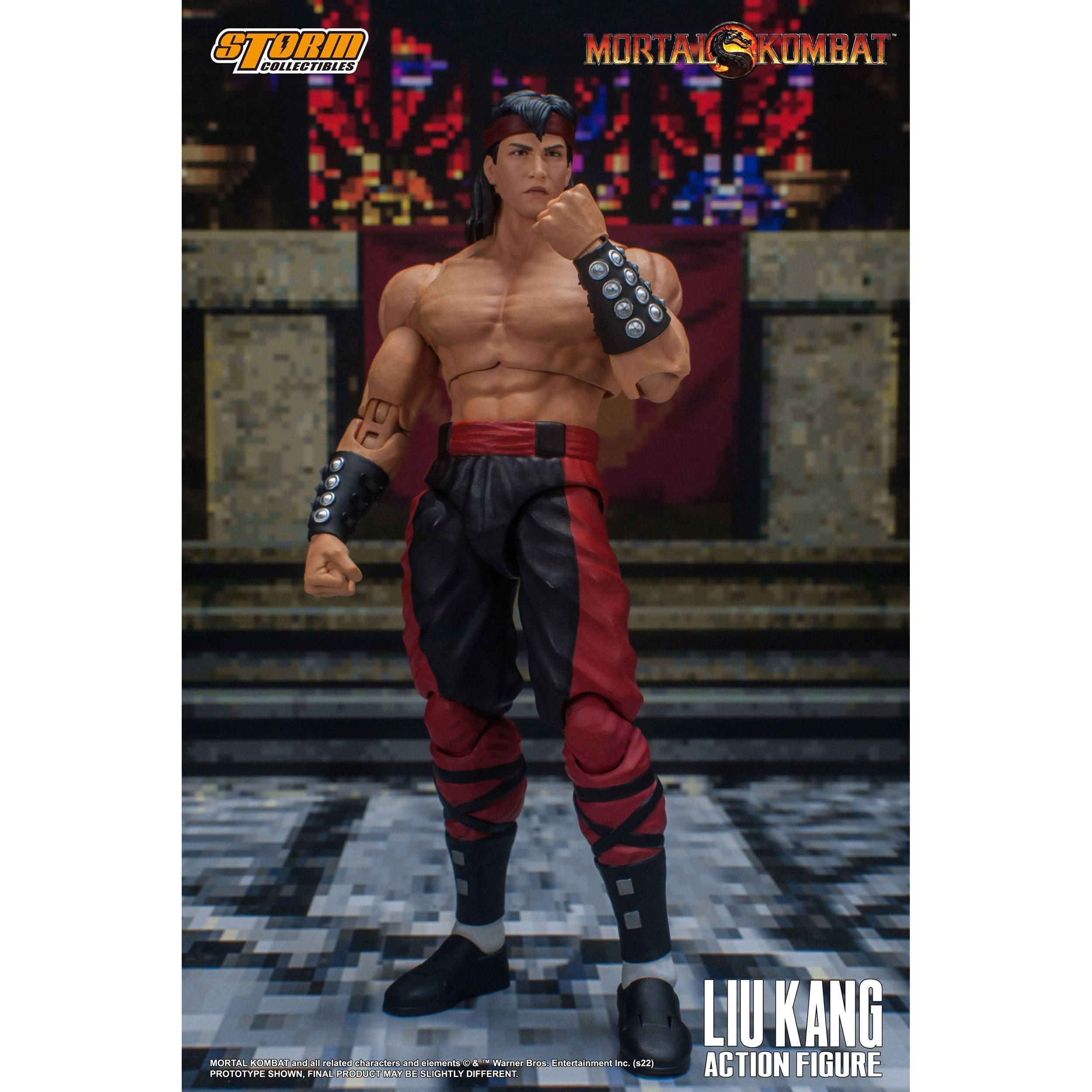 Mortal Kombat: Liu Kang & Dragon 1/12-Storm Collectibles-Mighty Underground