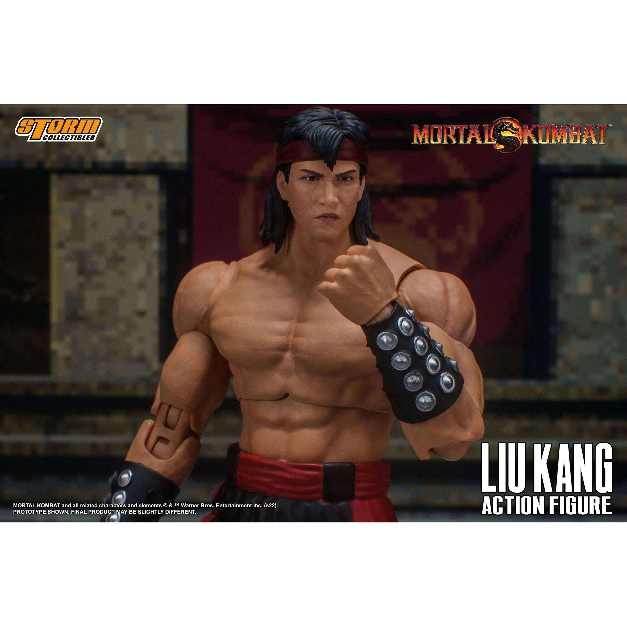 Mortal Kombat: Liu Kang & Dragon 1/12-Storm Collectibles-Mighty Underground