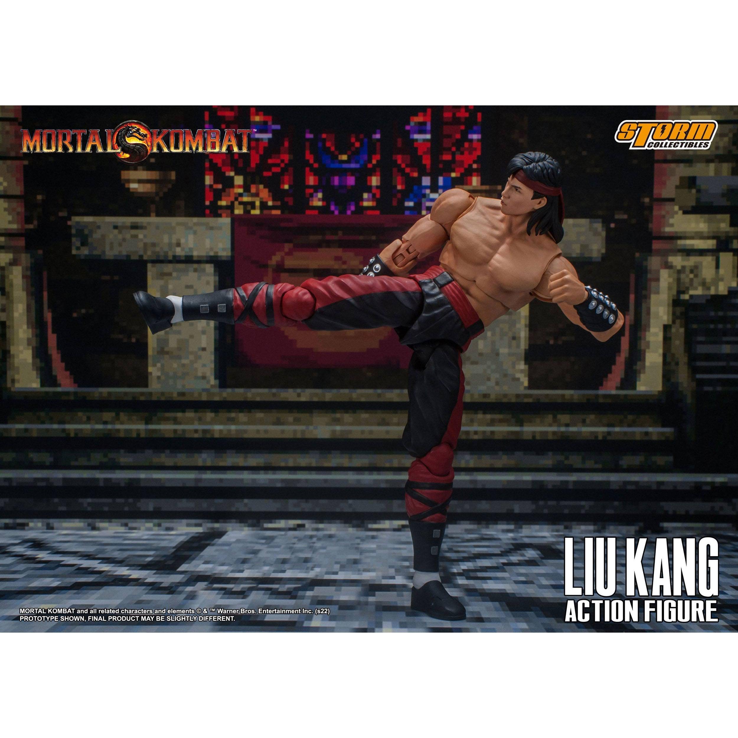 Mortal Kombat: Liu Kang & Dragon 1/12-Storm Collectibles-Mighty Underground