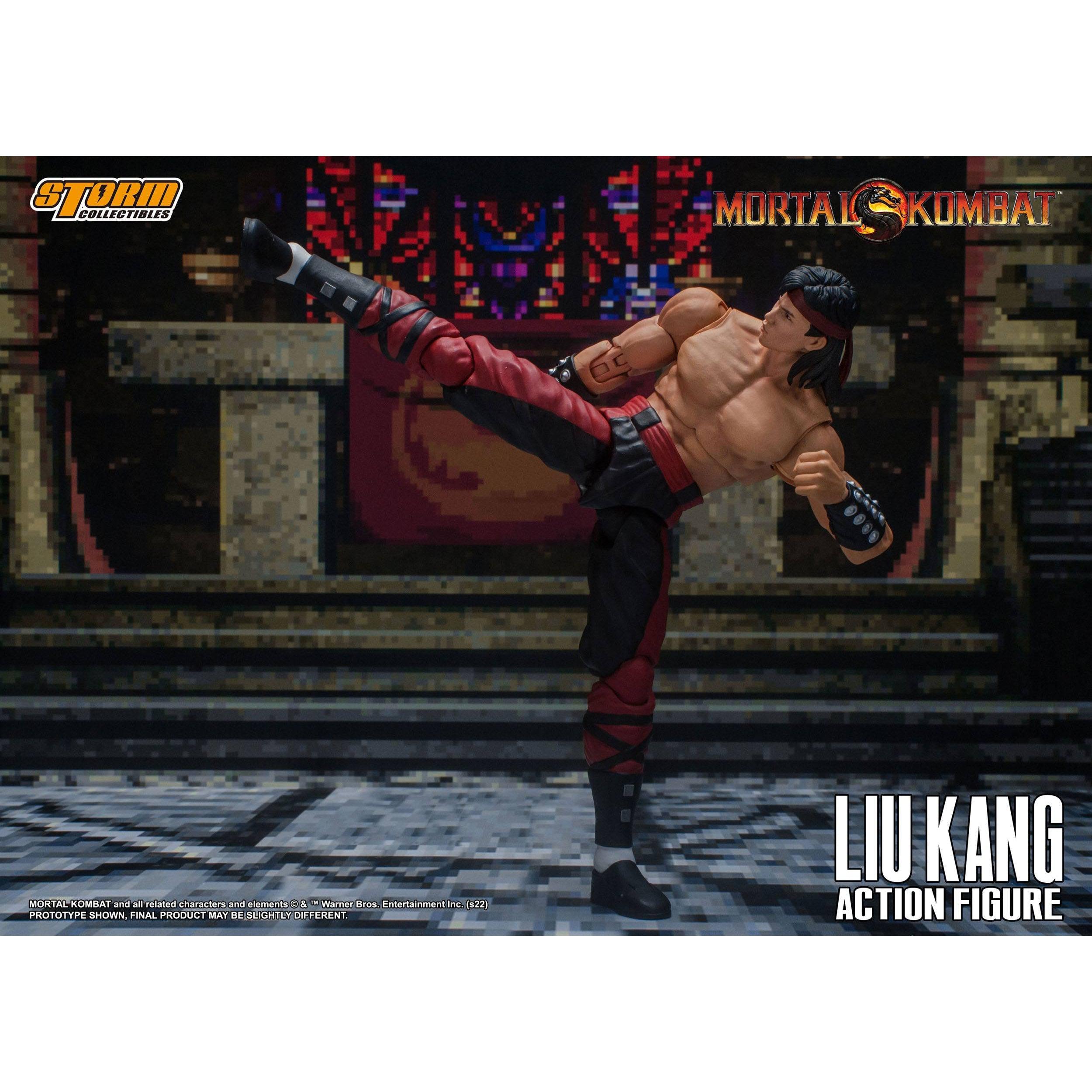 Mortal Kombat: Liu Kang & Dragon 1/12-Storm Collectibles-Mighty Underground