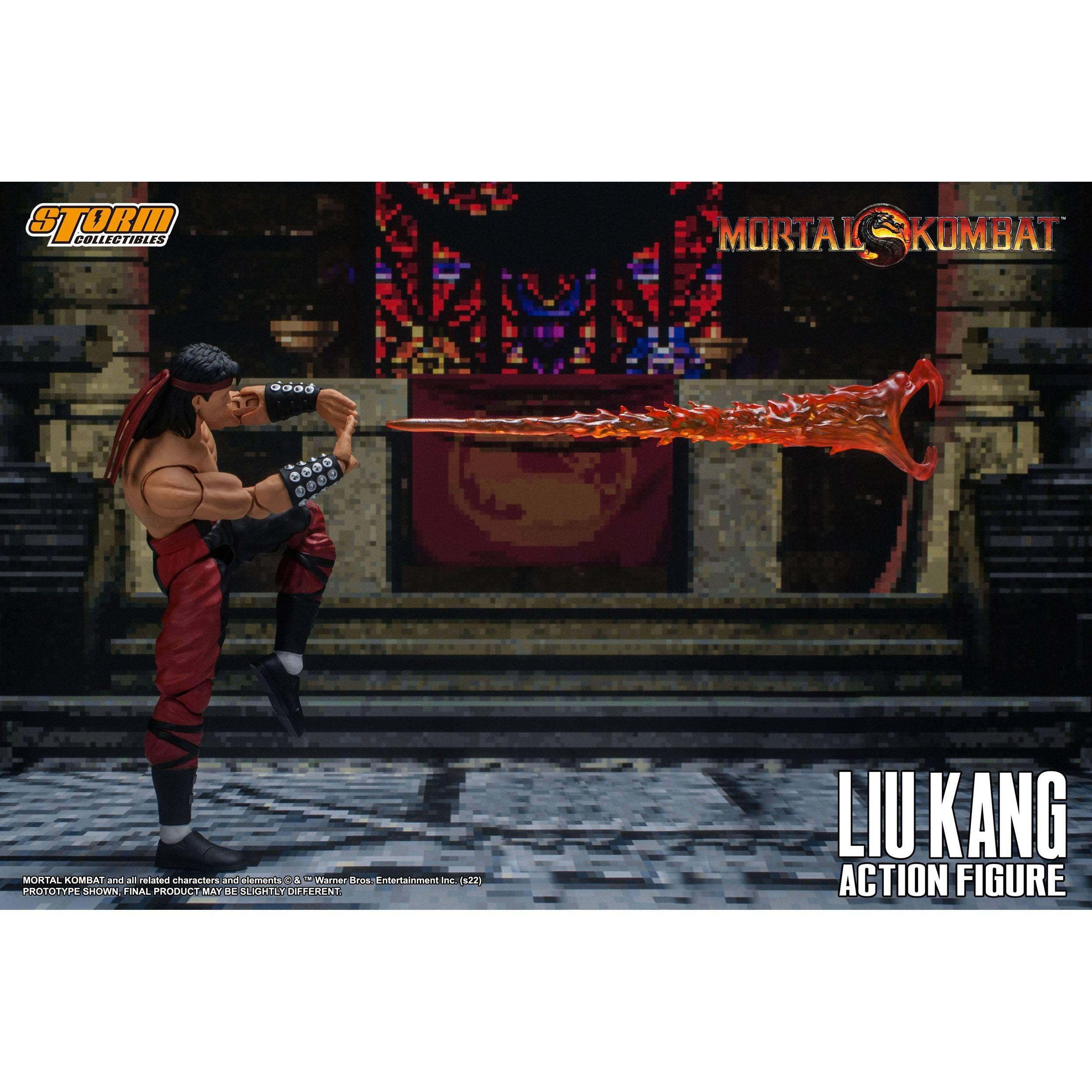 Mortal Kombat: Liu Kang & Dragon 1/12-Storm Collectibles-Mighty Underground