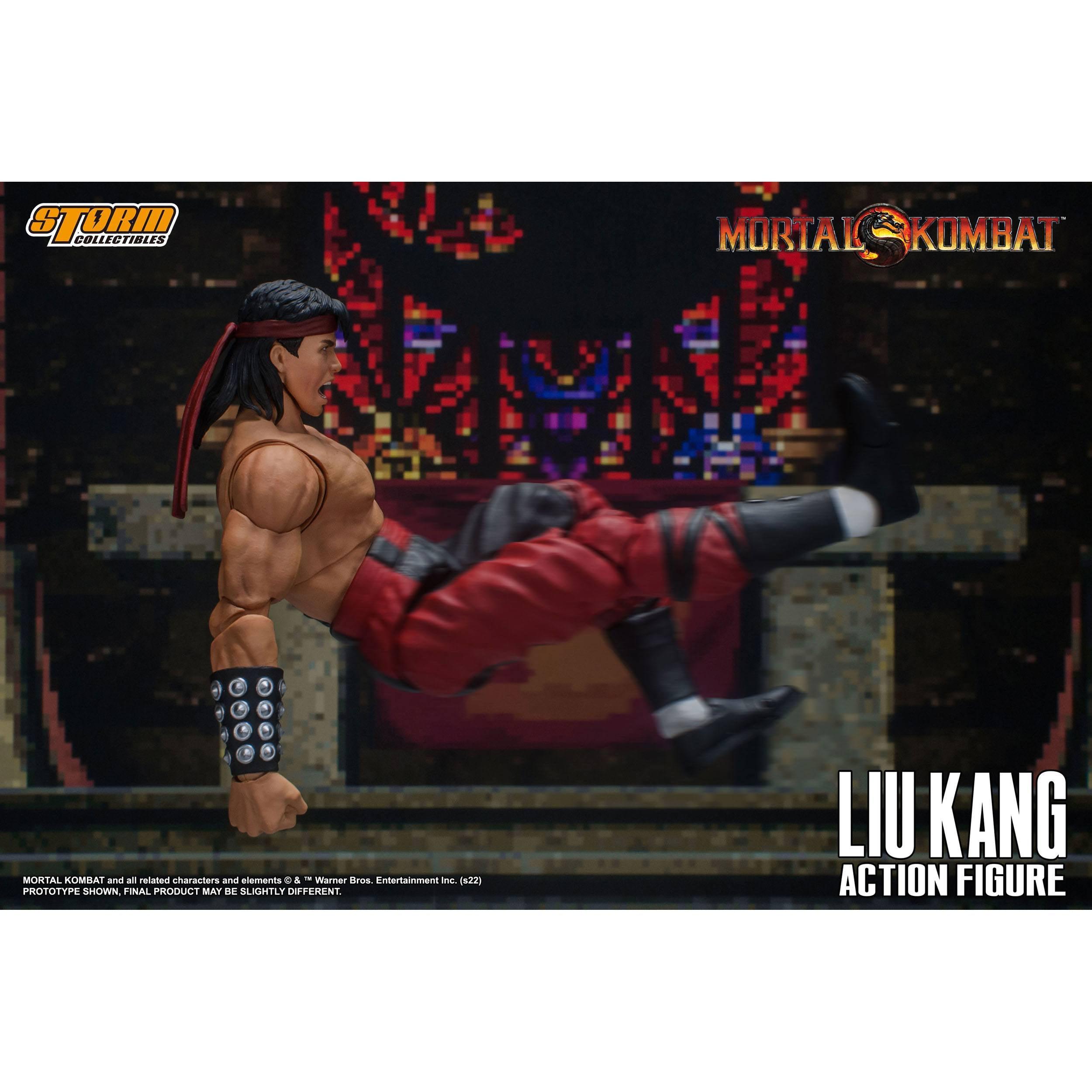 Mortal Kombat: Liu Kang & Dragon 1/12-Storm Collectibles-Mighty Underground