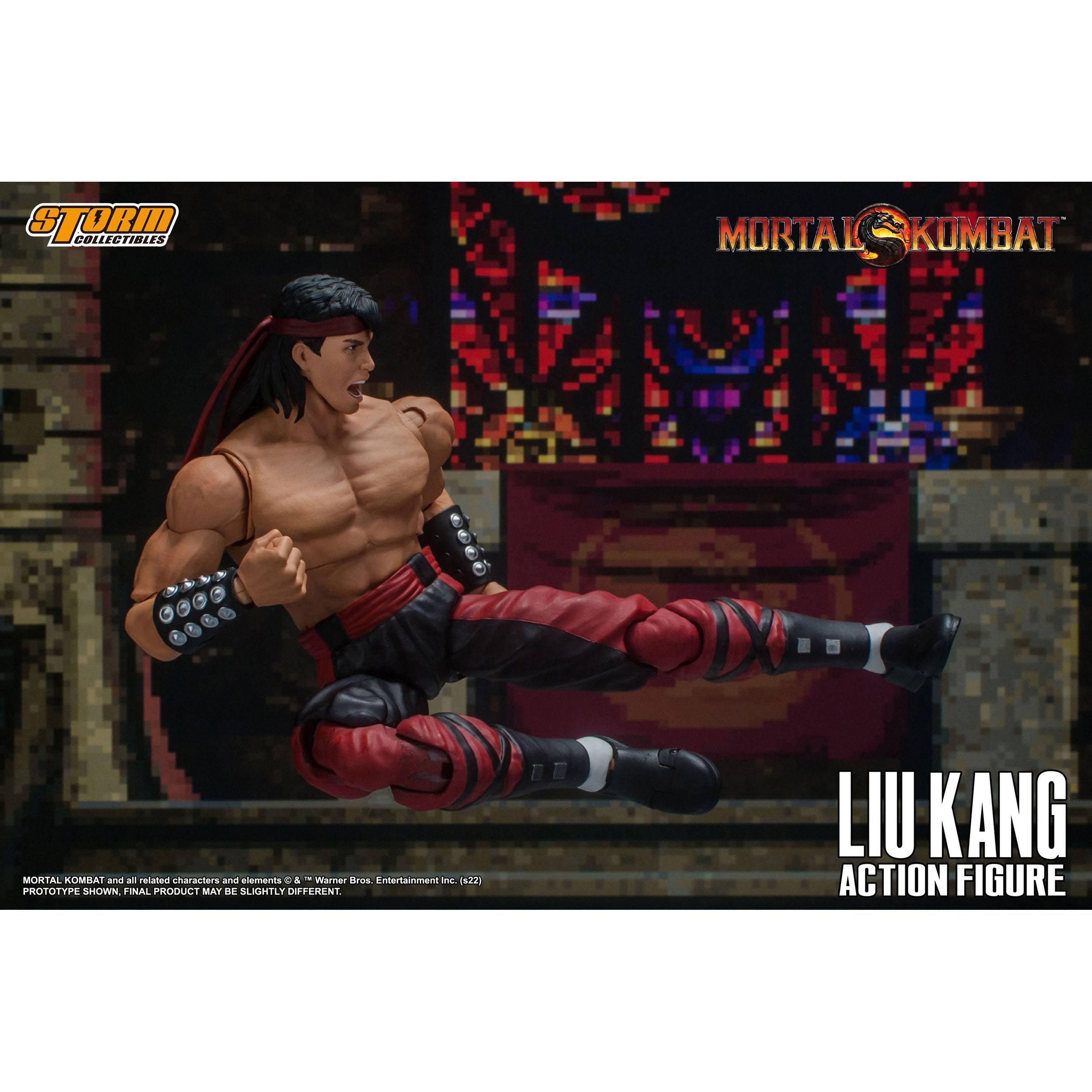 Mortal Kombat: Liu Kang & Dragon 1/12-Storm Collectibles-Mighty Underground