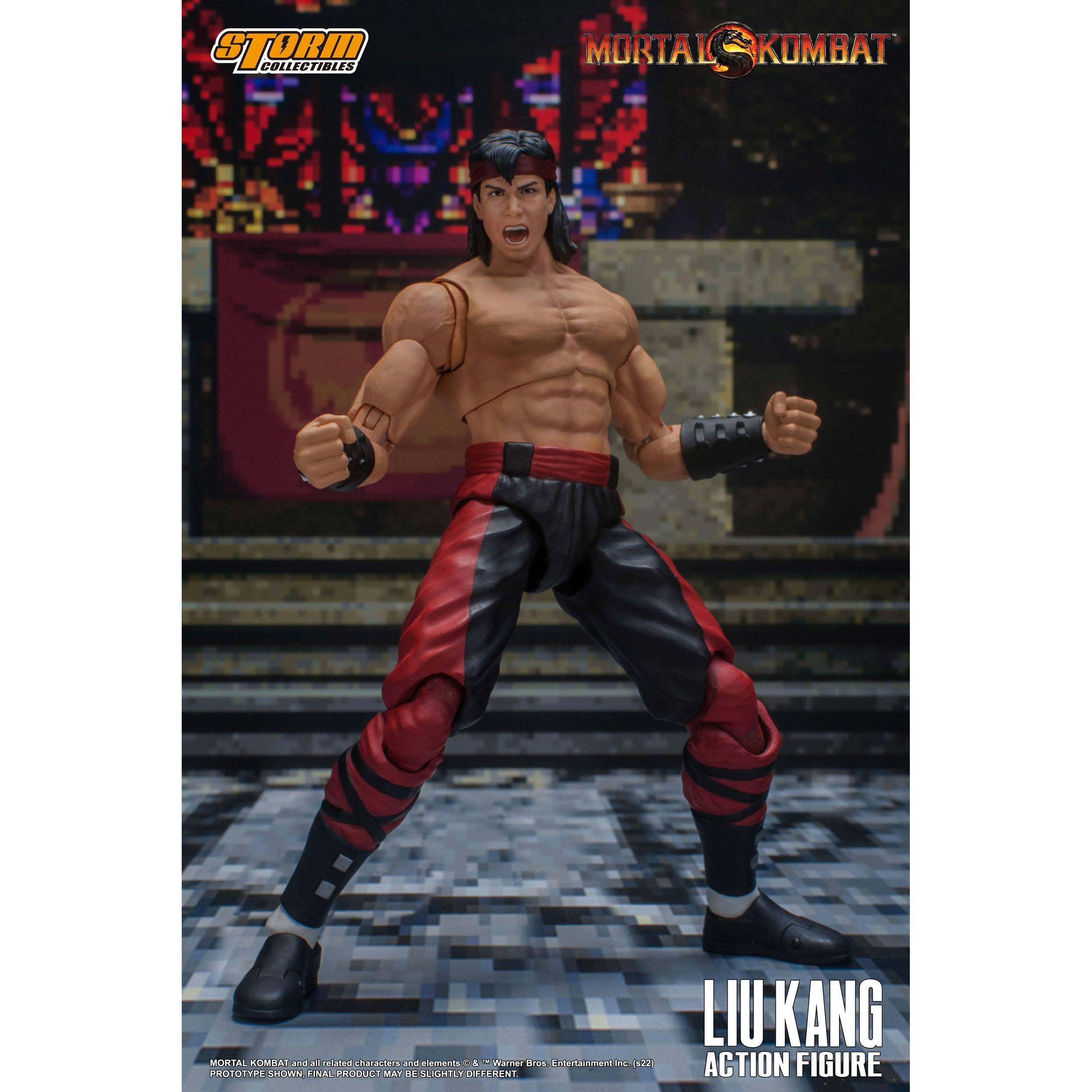 Mortal Kombat: Liu Kang & Dragon 1/12-Storm Collectibles-Mighty Underground