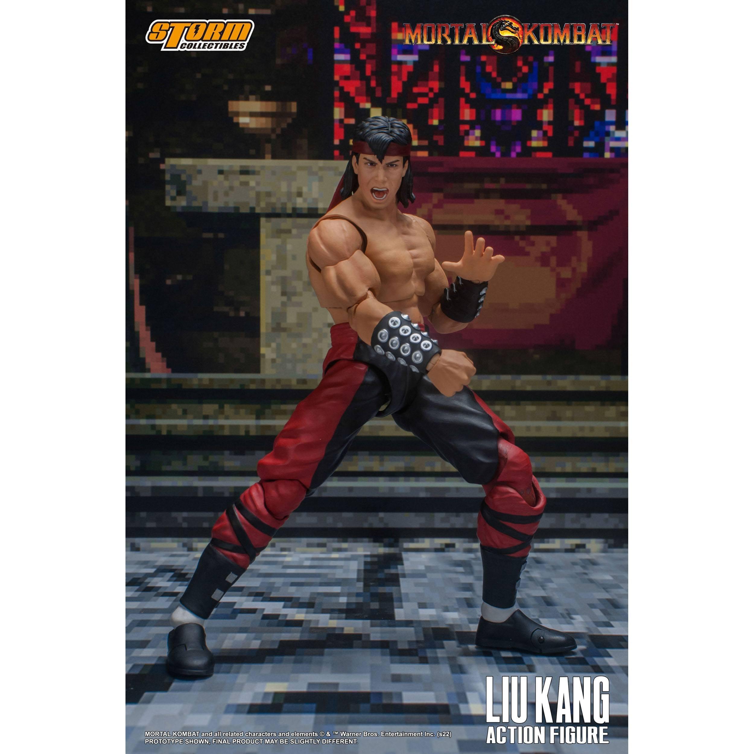 Mortal Kombat: Liu Kang & Dragon 1/12-Storm Collectibles-Mighty Underground