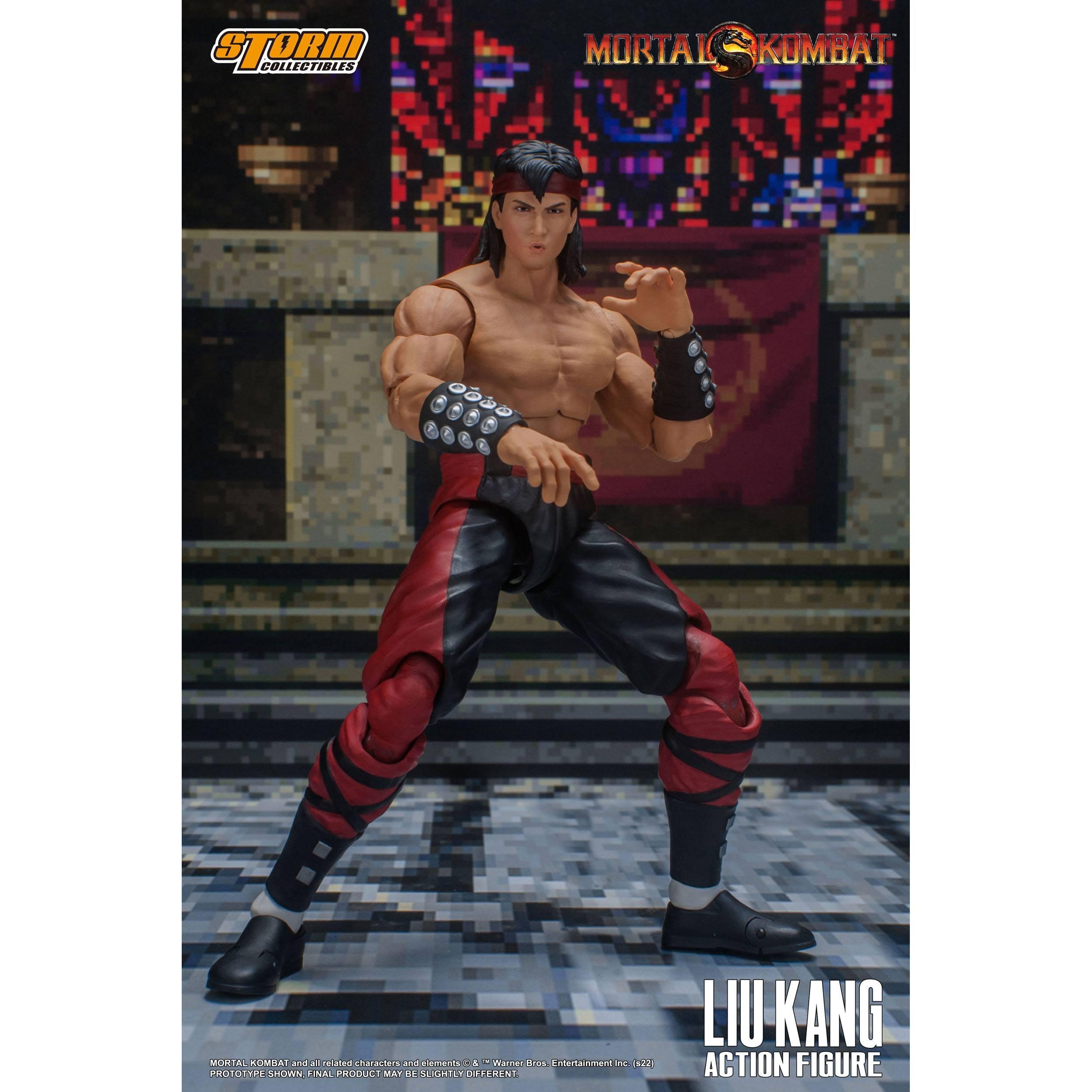 Mortal Kombat: Liu Kang & Dragon 1/12-Storm Collectibles-Mighty Underground