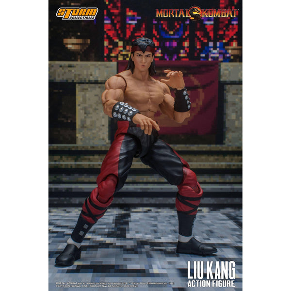 Mortal Kombat: Liu Kang & Dragon 1/12-Storm Collectibles-Mighty Underground