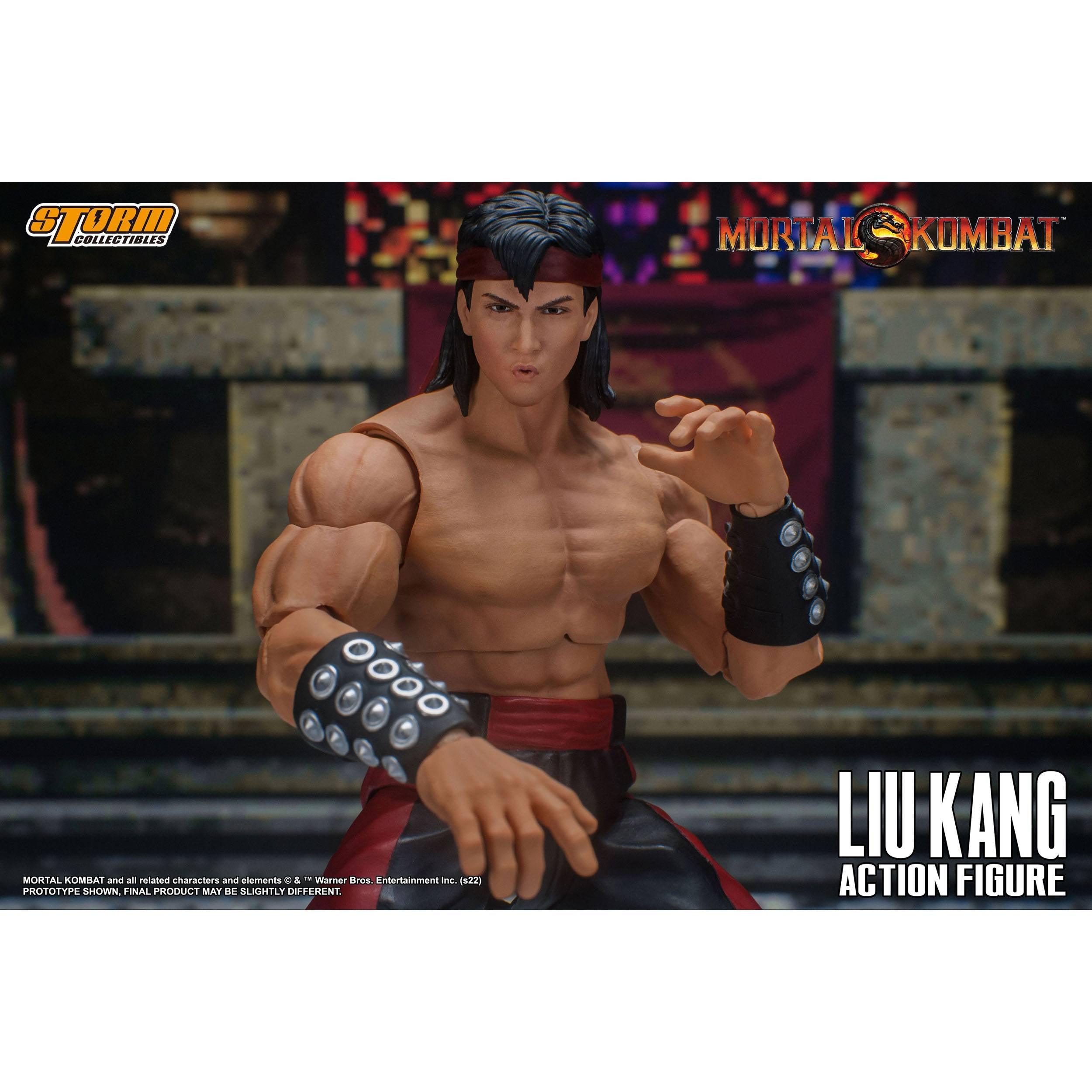 Mortal Kombat: Liu Kang & Dragon 1/12-Storm Collectibles-Mighty Underground