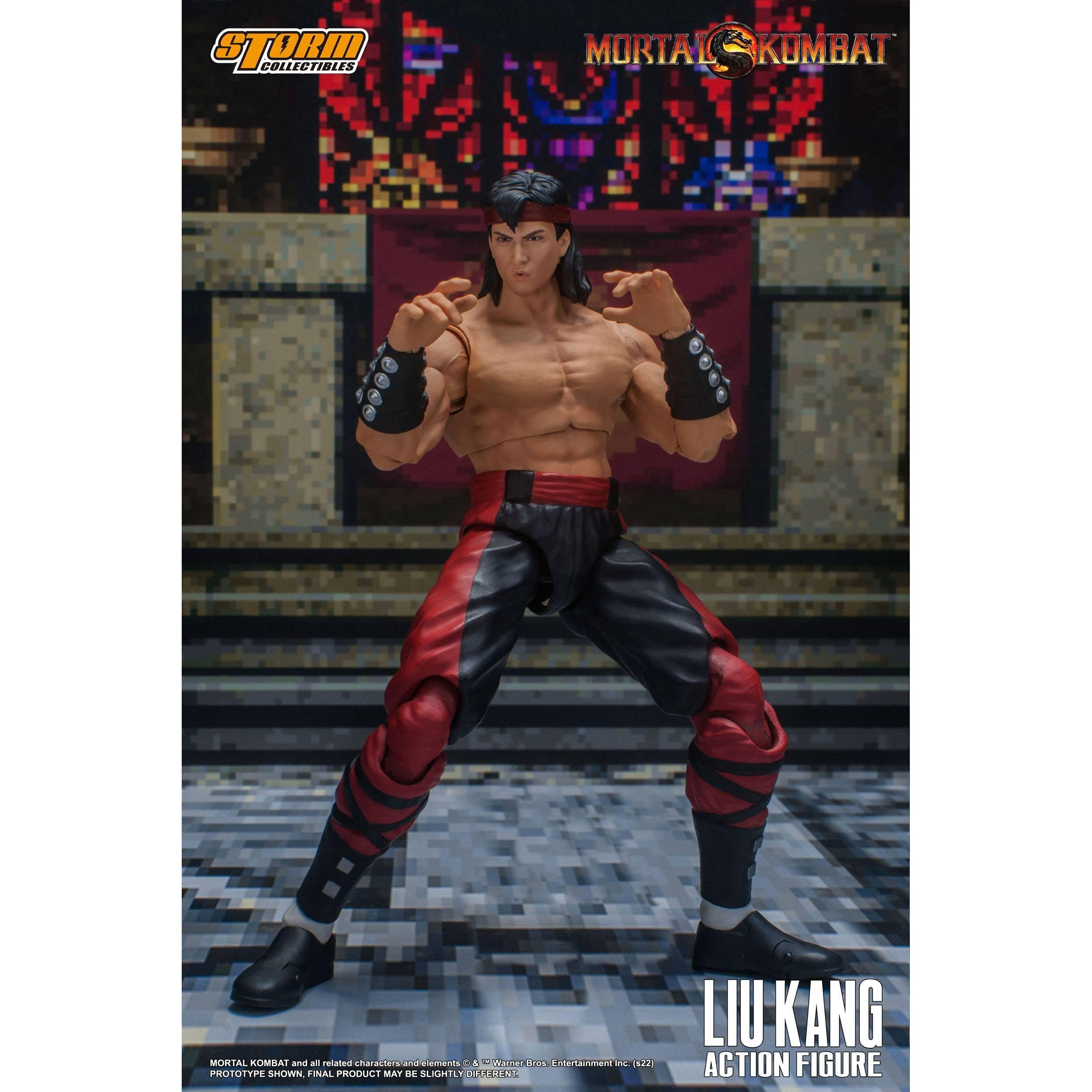 Mortal Kombat: Liu Kang & Dragon 1/12-Storm Collectibles-Mighty Underground