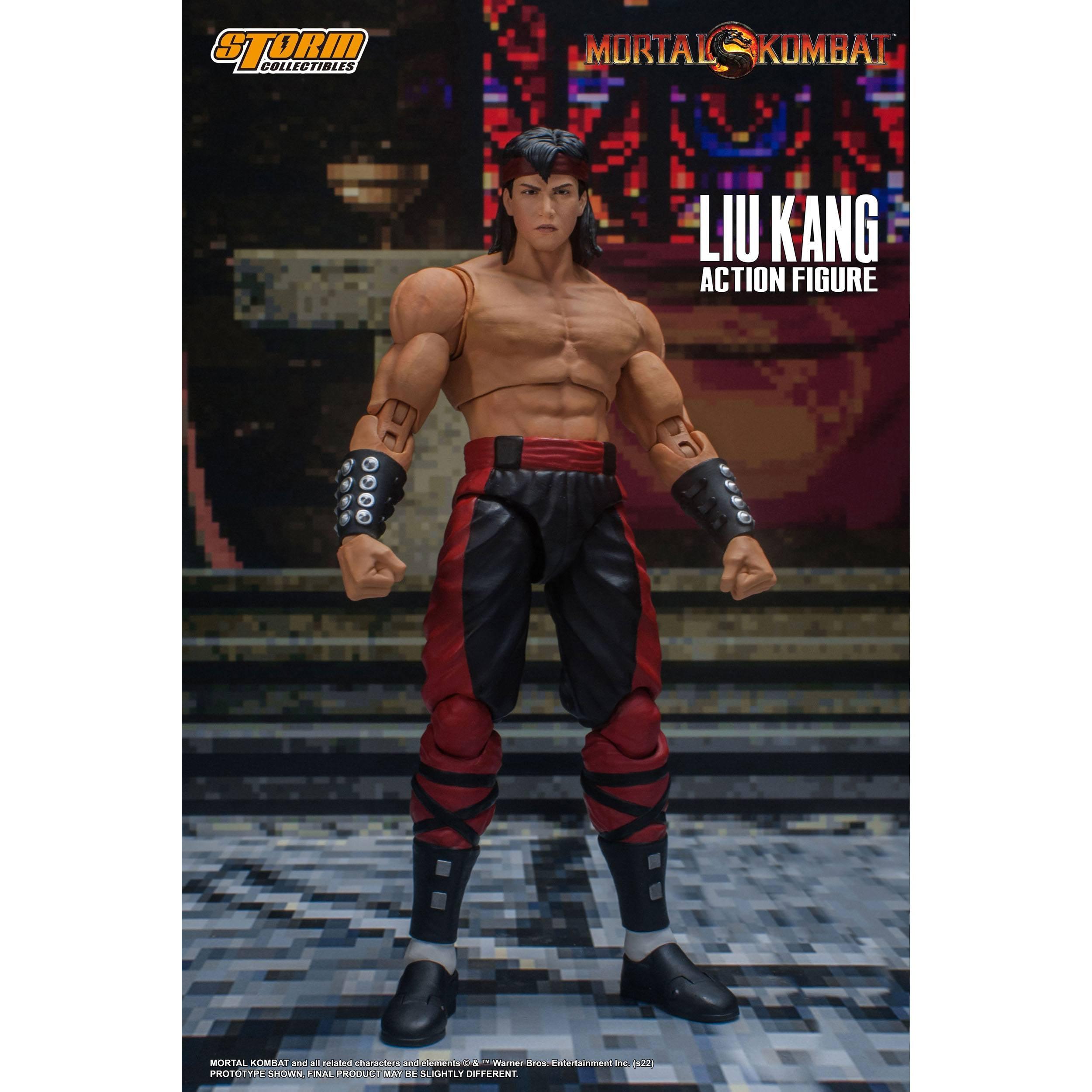 Mortal Kombat: Liu Kang & Dragon 1/12-Storm Collectibles-Mighty Underground