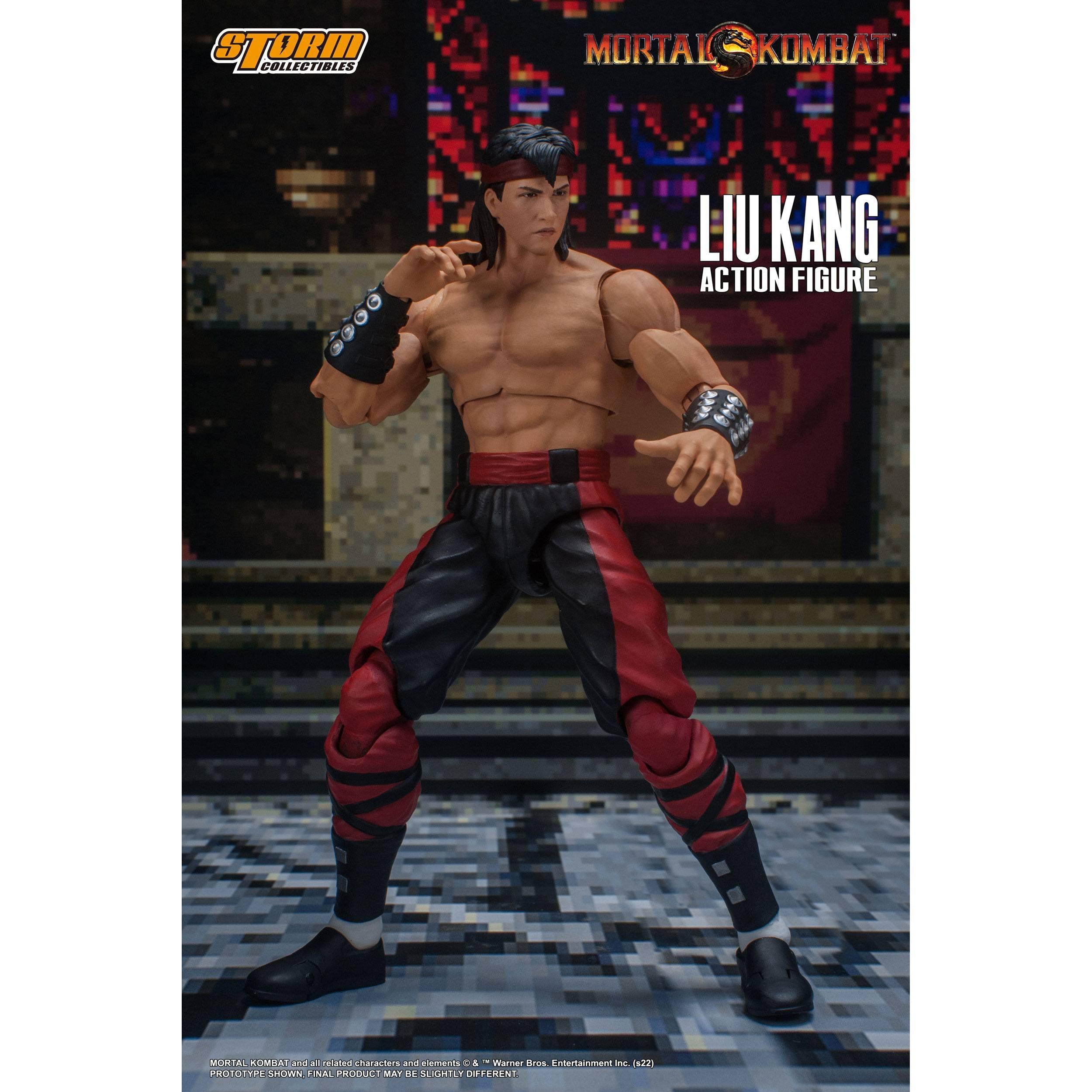 Mortal Kombat: Liu Kang & Dragon 1/12-Storm Collectibles-Mighty Underground