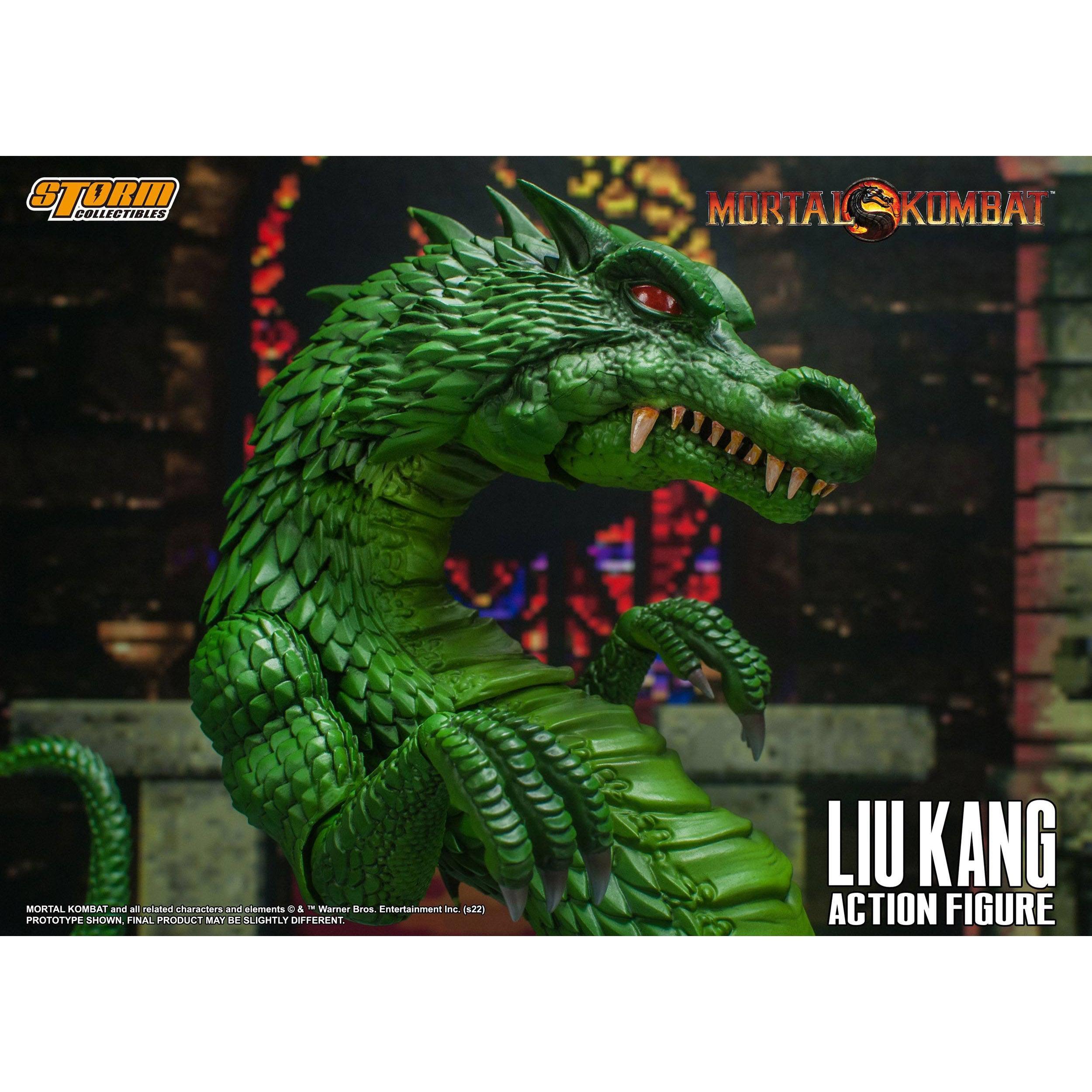 Mortal Kombat: Liu Kang & Dragon 1/12-Storm Collectibles-Mighty Underground