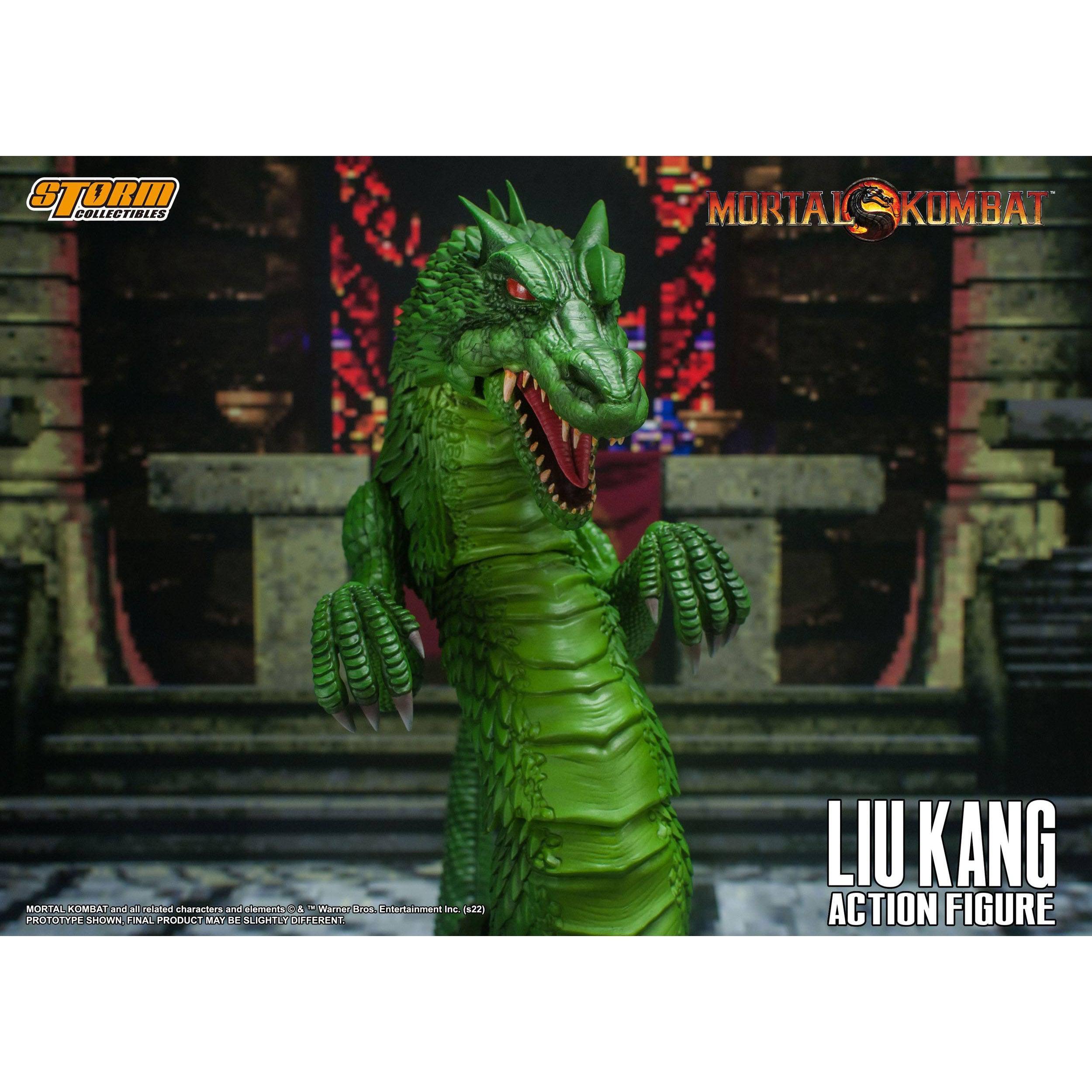 Mortal Kombat: Liu Kang & Dragon 1/12-Storm Collectibles-Mighty Underground