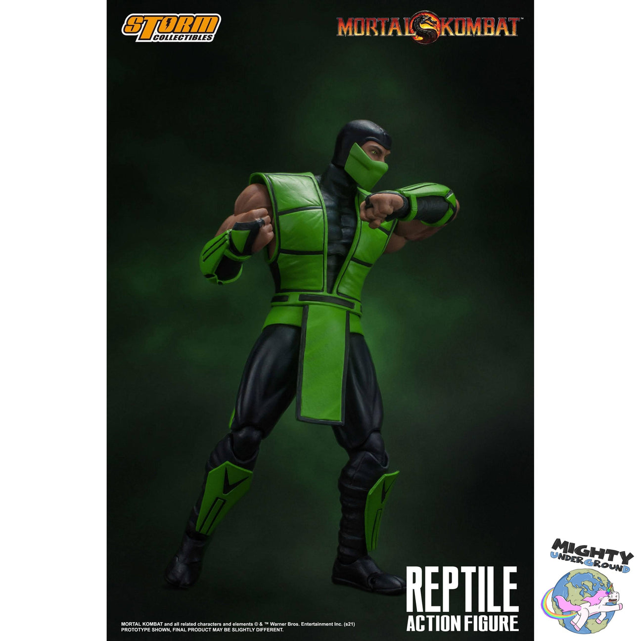 Mortal Kombat: Reptile 1/12-Actionfiguren-Storm Collectibles-Mighty Underground