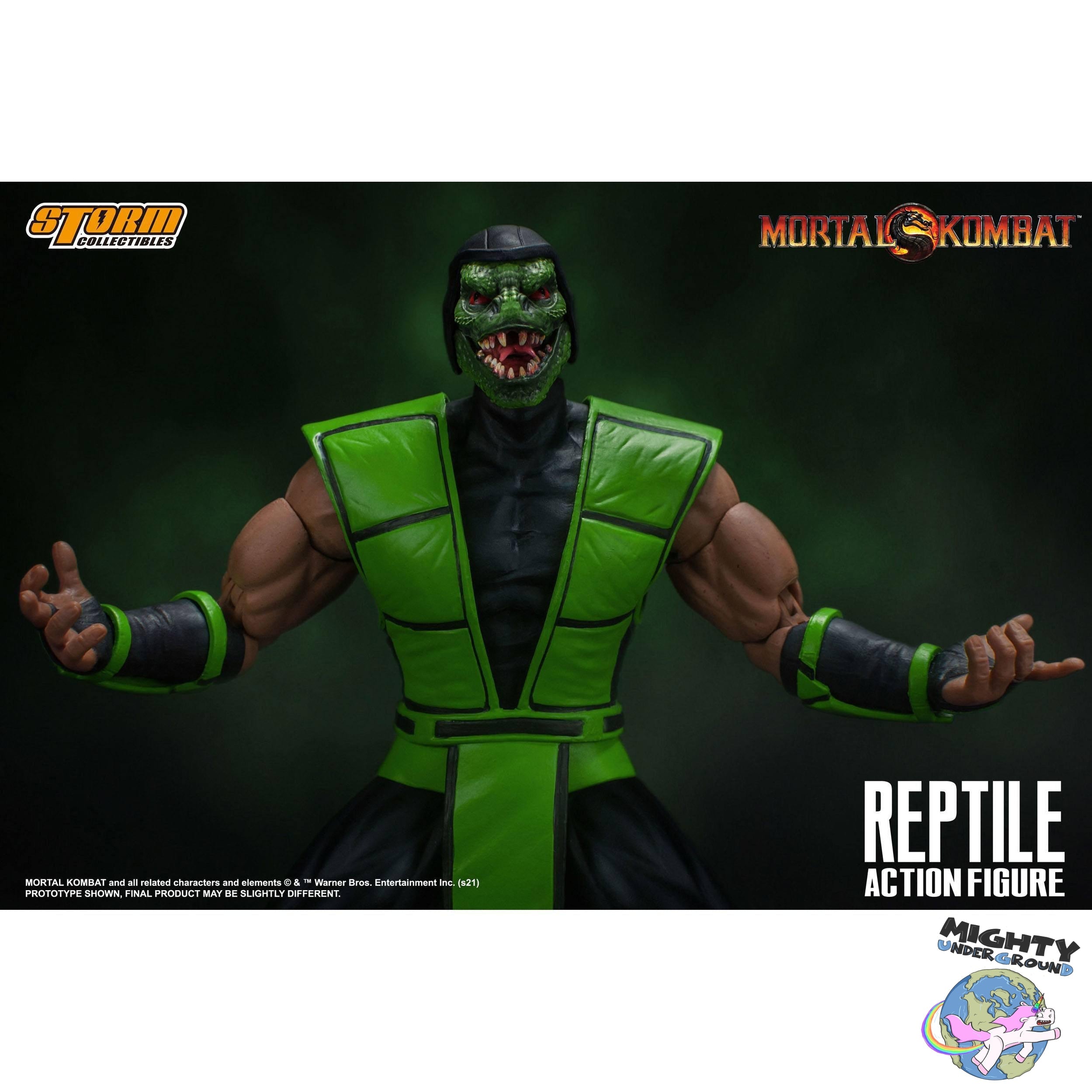 Mortal Kombat: Reptile 1/12-Actionfiguren-Storm Collectibles-Mighty Underground