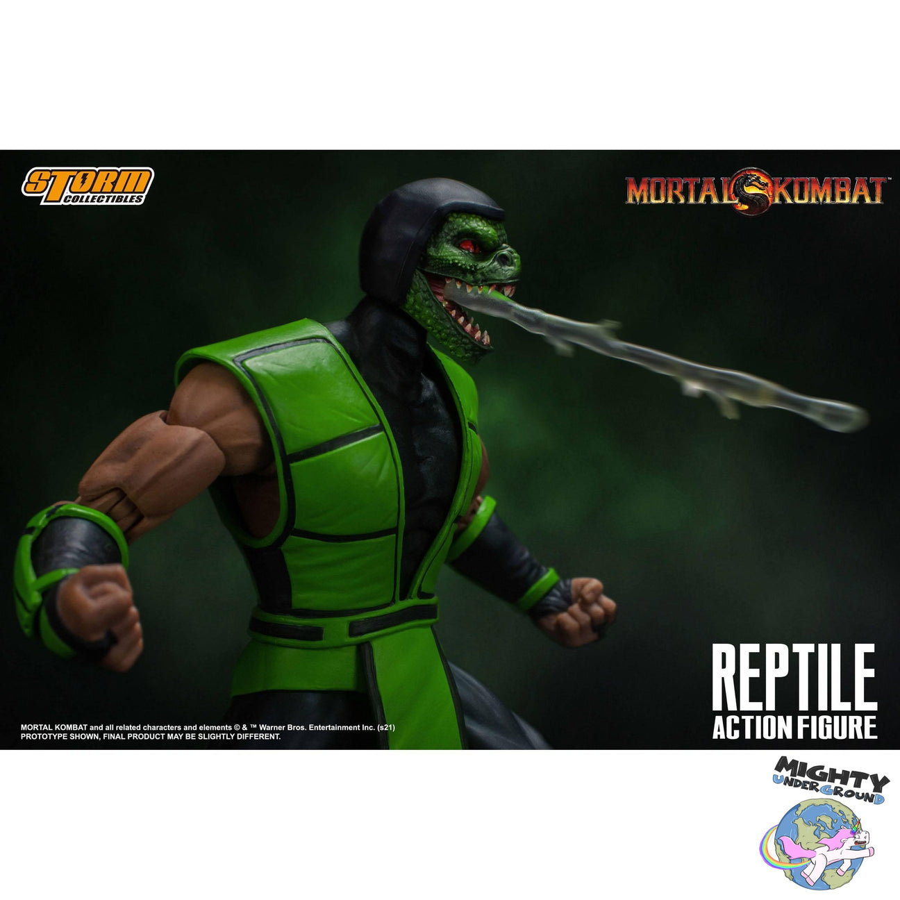 Mortal Kombat: Reptile 1/12-Actionfiguren-Storm Collectibles-Mighty Underground