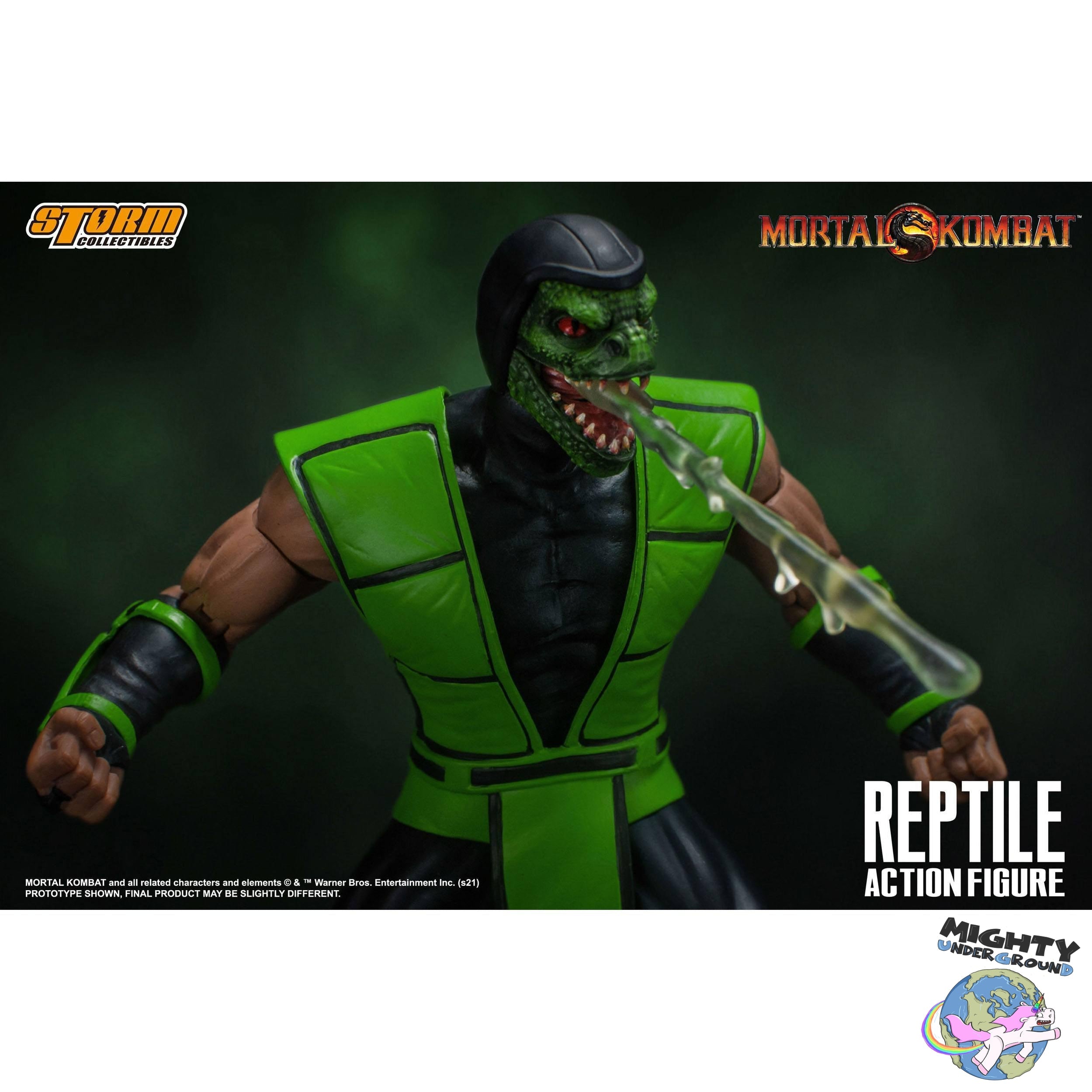 Mortal Kombat: Reptile 1/12-Actionfiguren-Storm Collectibles-Mighty Underground