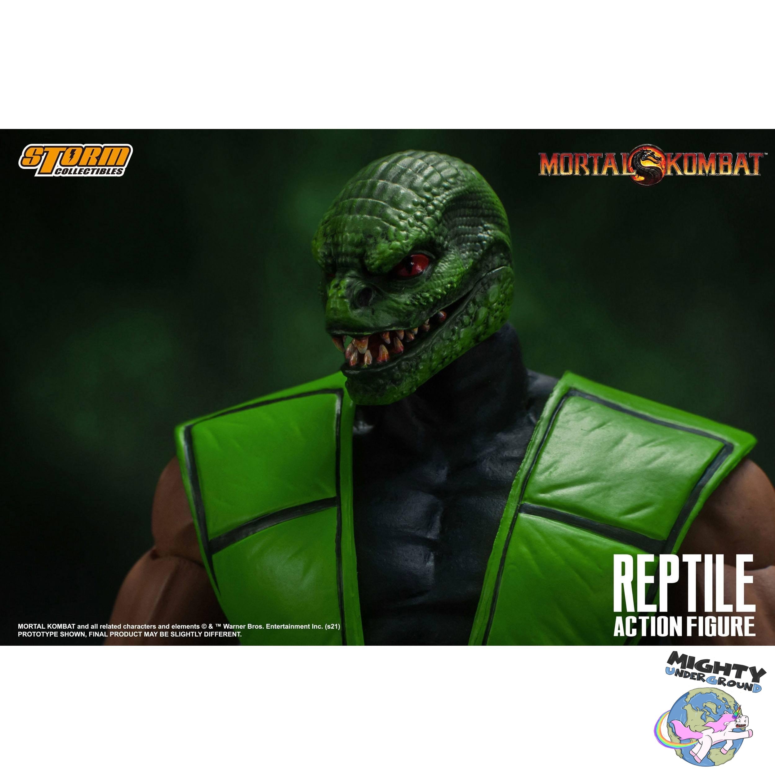 Mortal Kombat: Reptile 1/12-Actionfiguren-Storm Collectibles-Mighty Underground