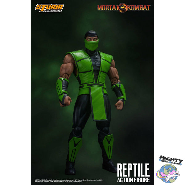 Mortal Kombat: Reptile 1/12-Actionfiguren-Storm Collectibles-Mighty Underground