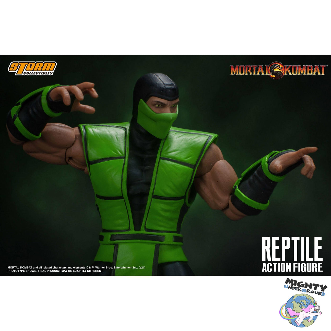 Mortal Kombat: Reptile 1/12-Actionfiguren-Storm Collectibles-Mighty Underground